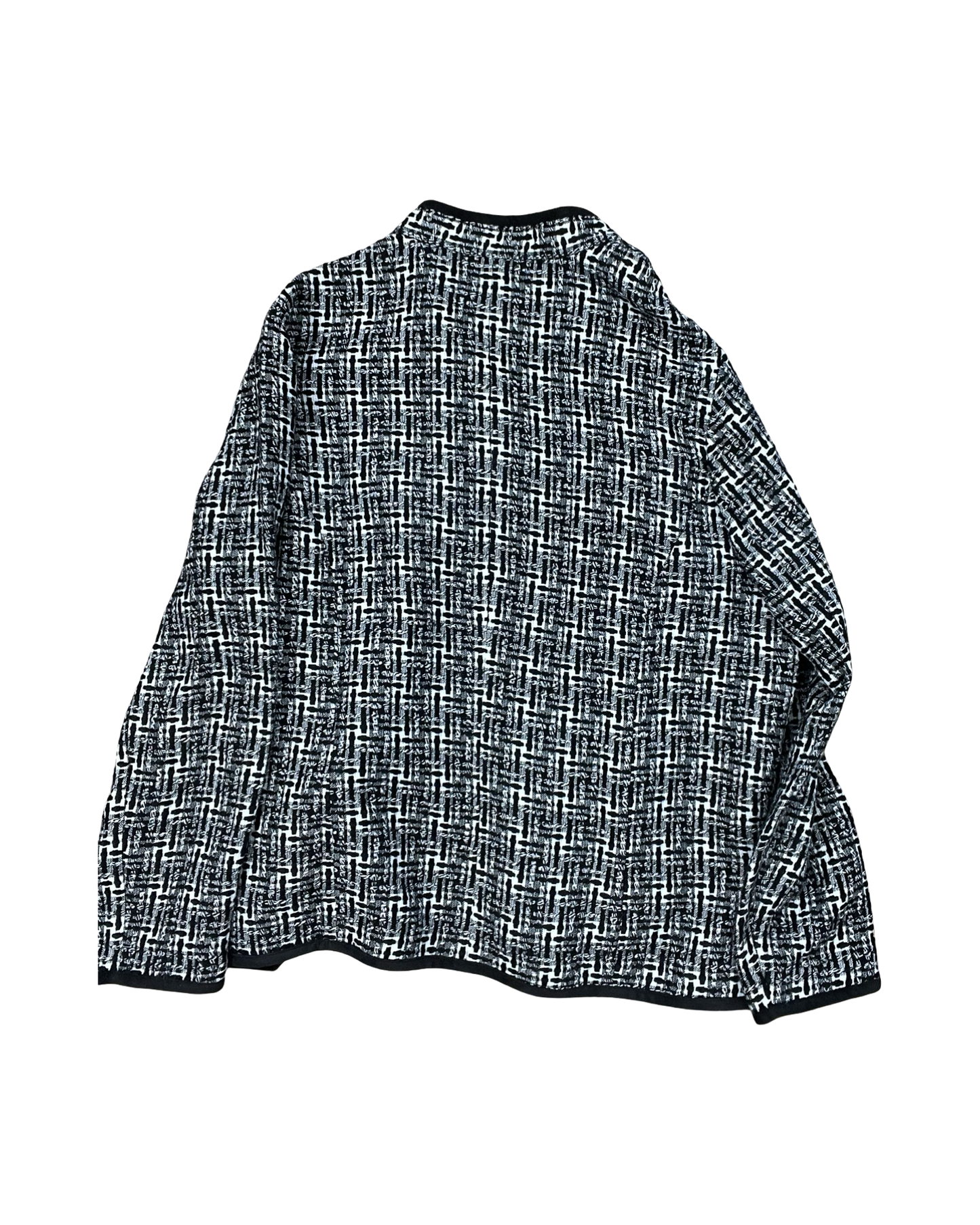 Blazer By Cj Banks In Black & White, Size:1X