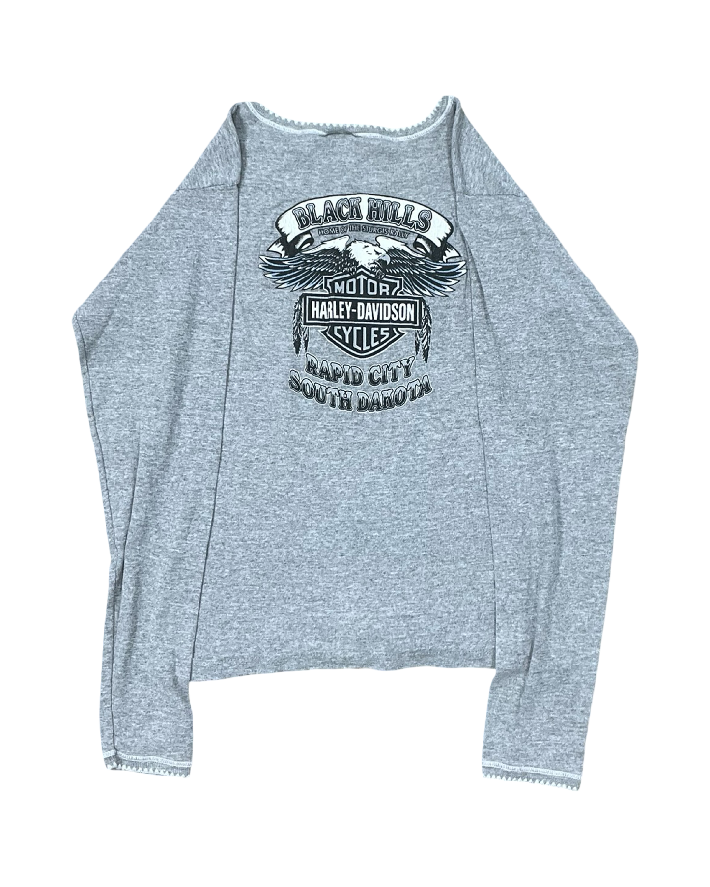 Top Ls By Harley Davidson In Grey, Size:S