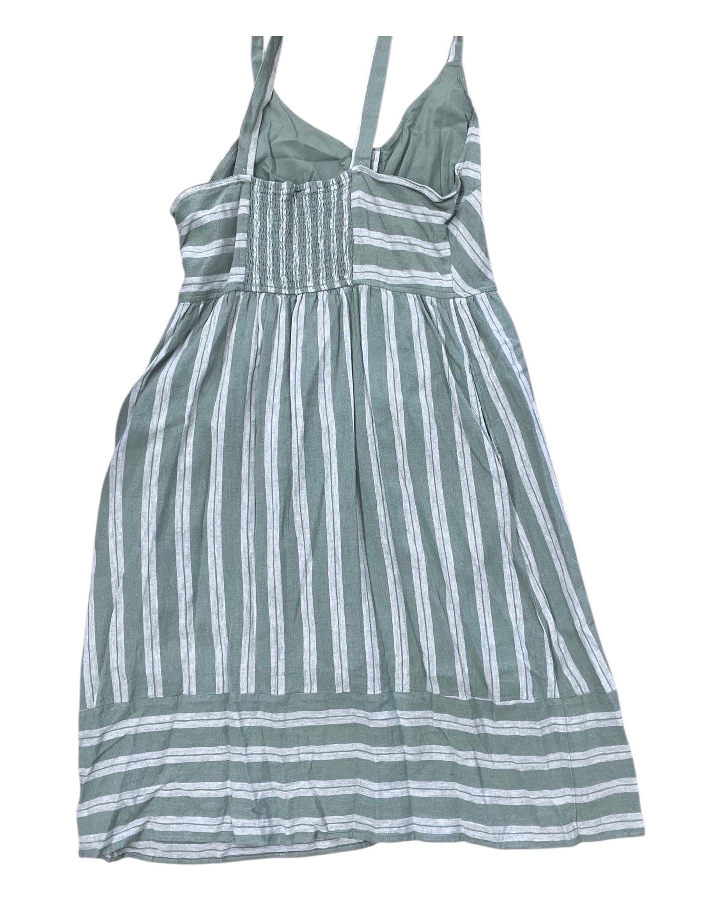 Dress Casual Midi By Universal Thread In Green, Size:L