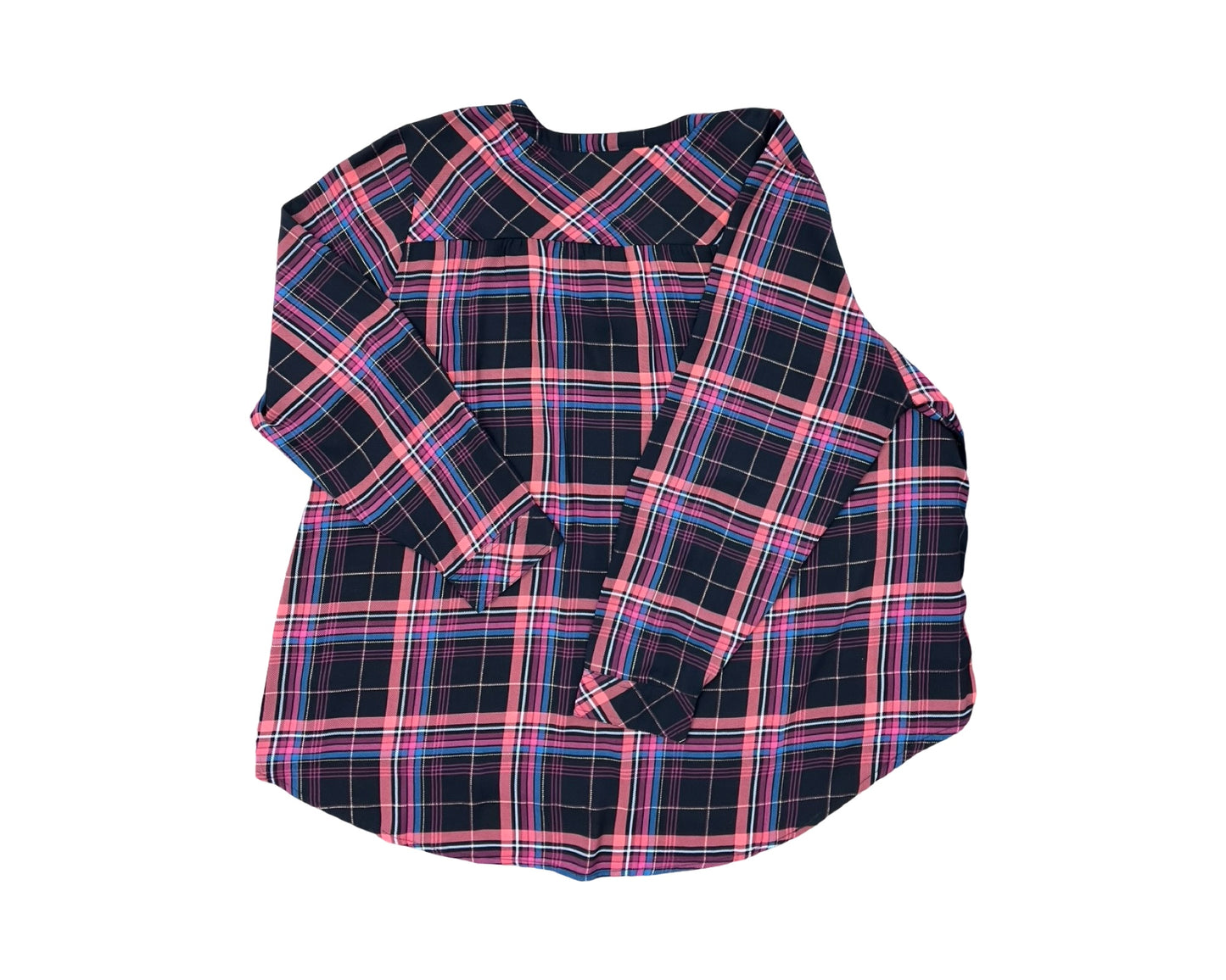 Top Ls By Torrid In Black & Orange, Size:3X