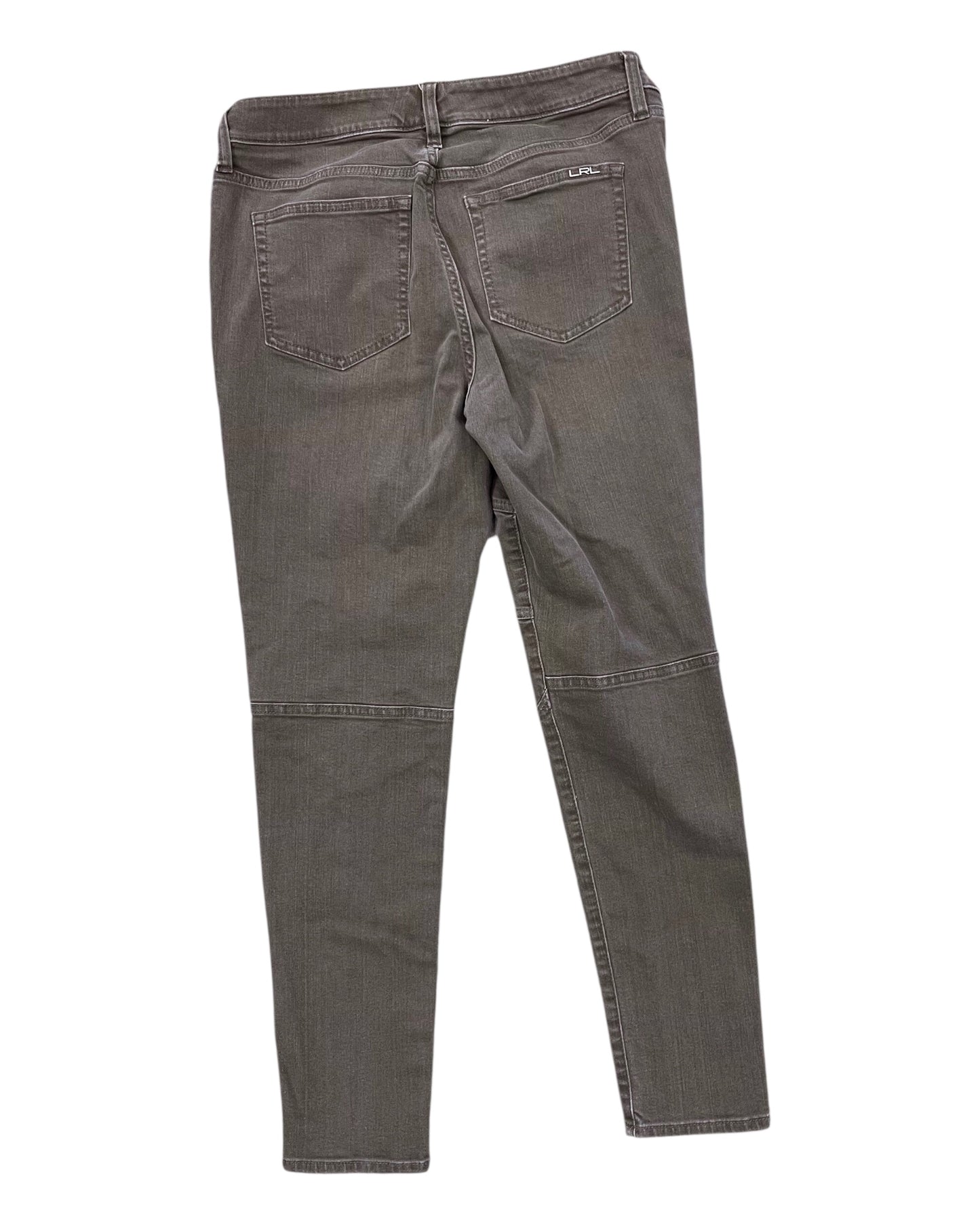 Jeans Skinny By Lauren By Ralph Lauren In Brown, Size:10