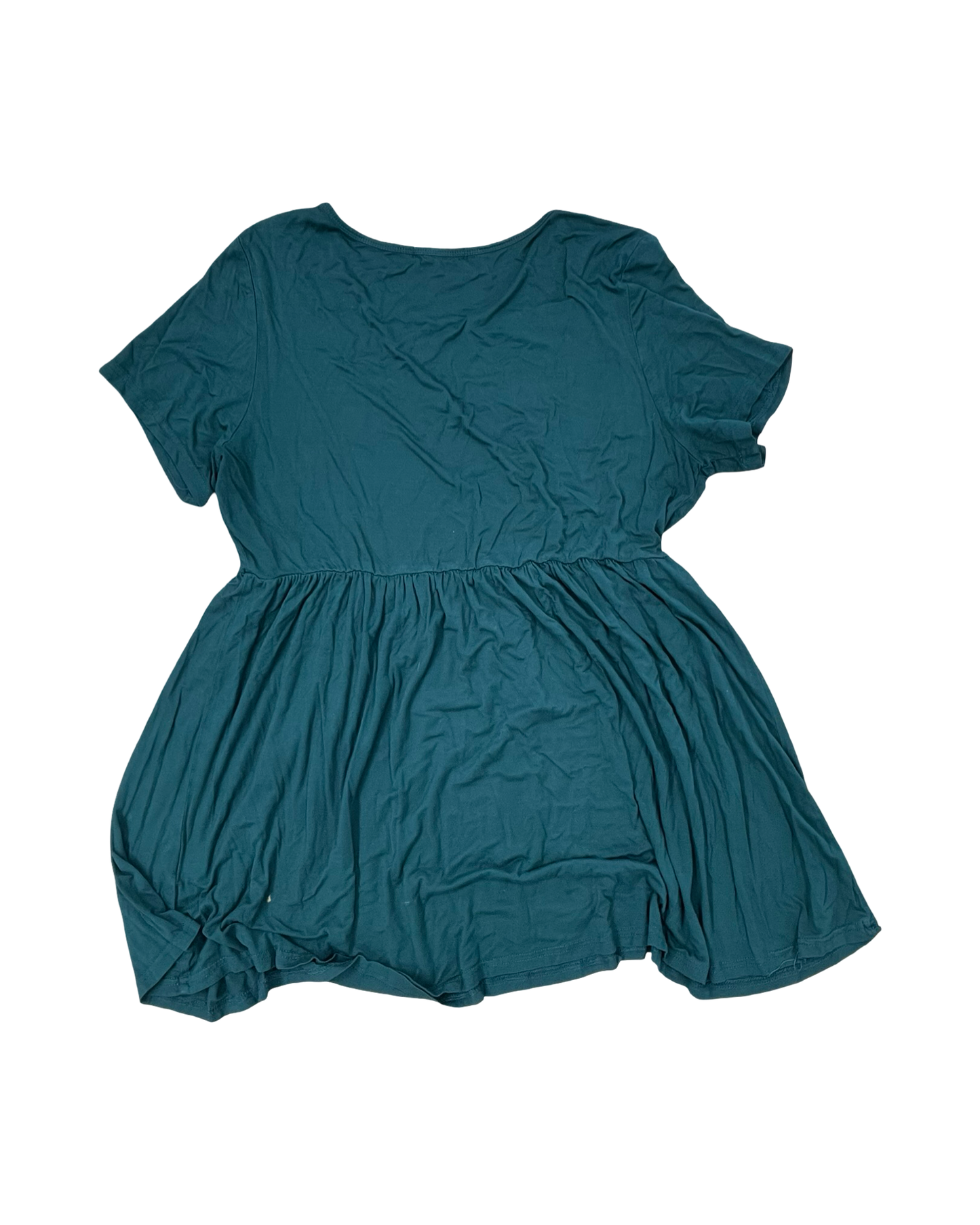 Top Ss By Clothes Mentor In Green, Size:1X