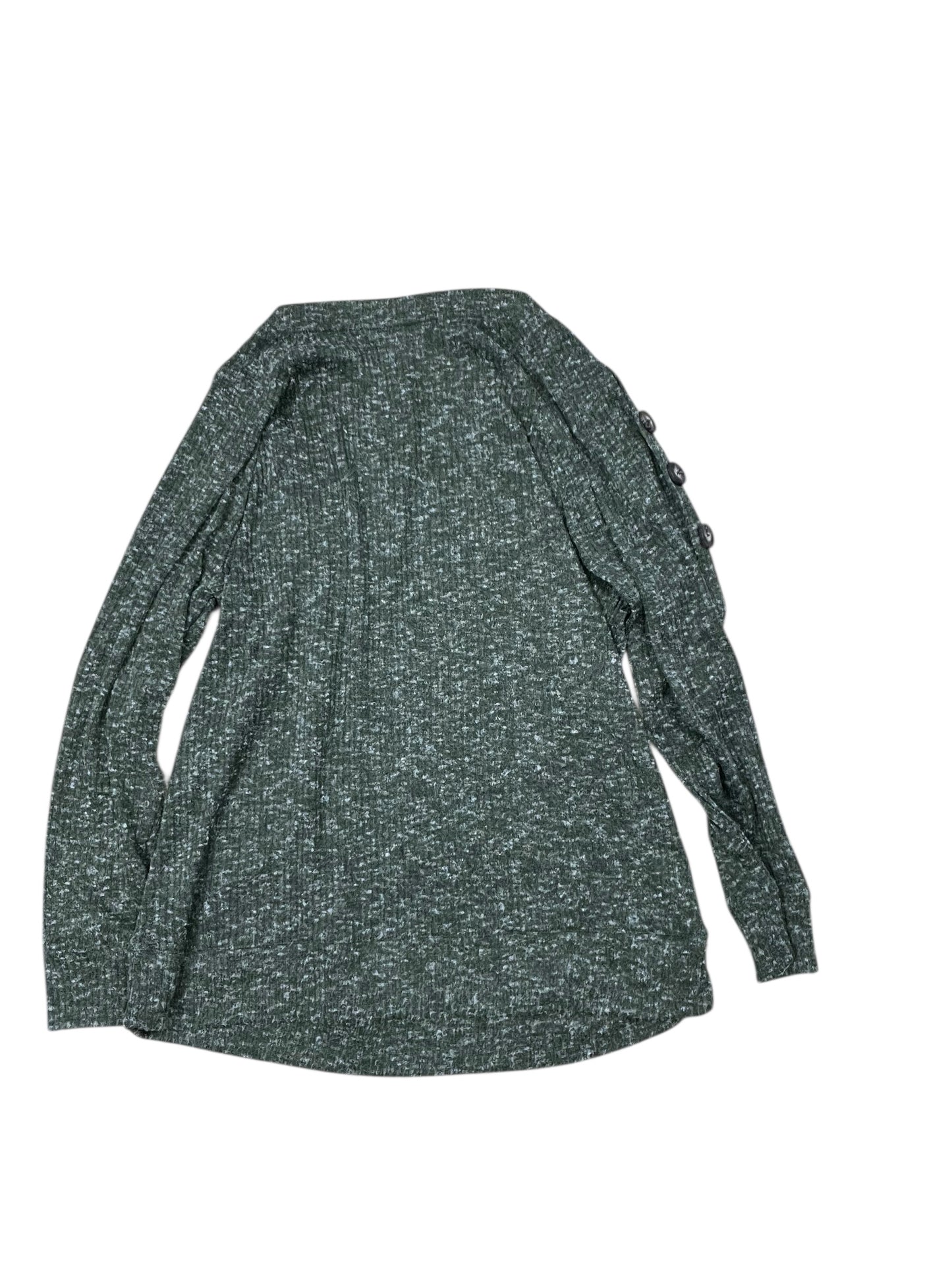 Top Ls By Christopher And Banks In Green, Size:L