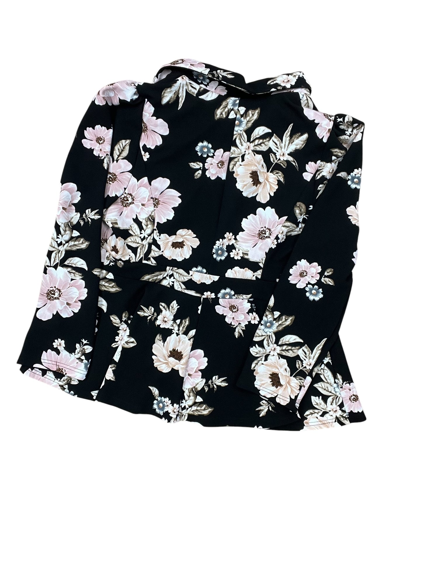Blazer By Shein In Black, Size:1X