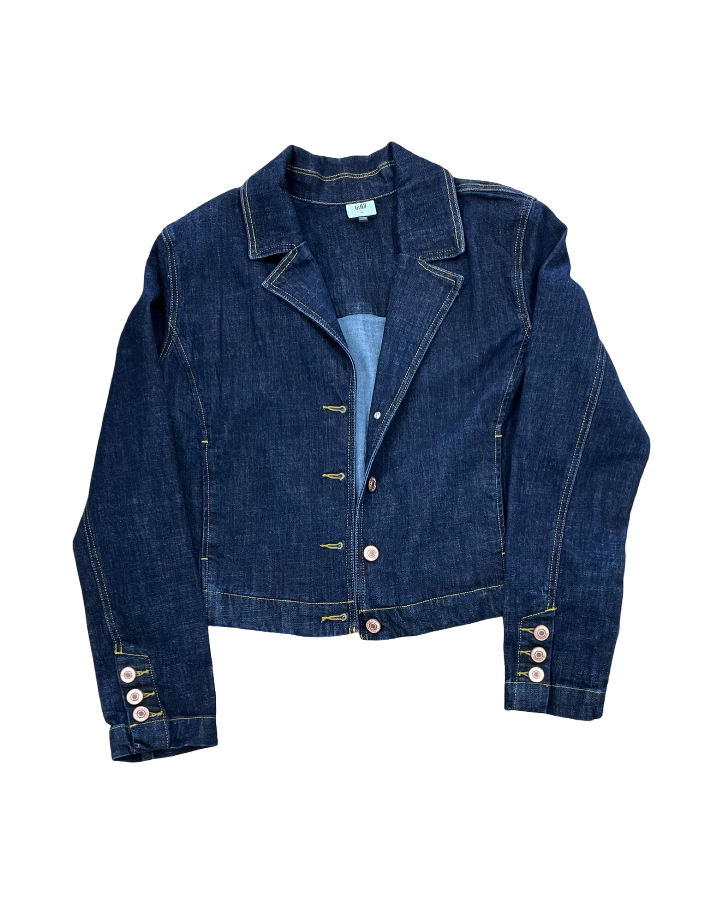 Jacket Denim By Cabi In Blue Denim, Size:M