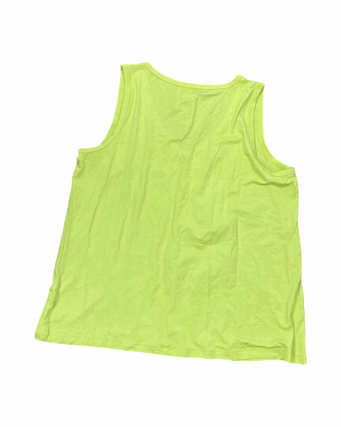 Tank Top By Nine West In Yellow, Size:L