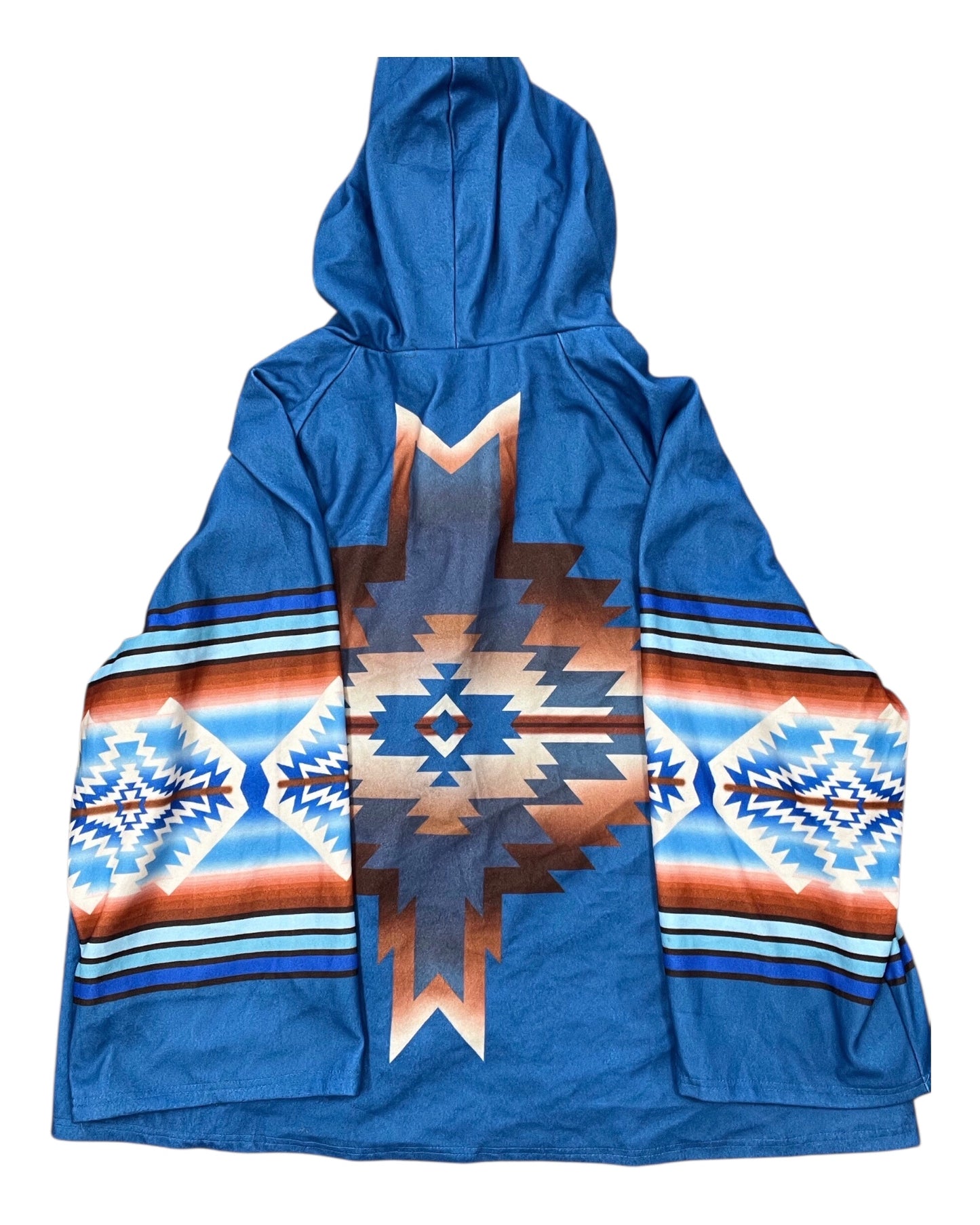 Jacket Other By Clothes Mentor In Blue & Orange, Size:3X