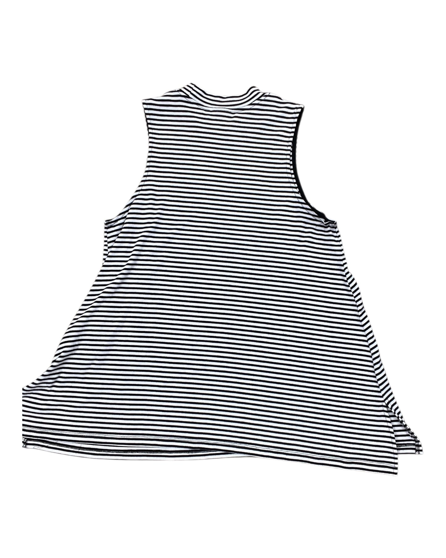 Top Sleeveless By Mossimo In White, Size:L