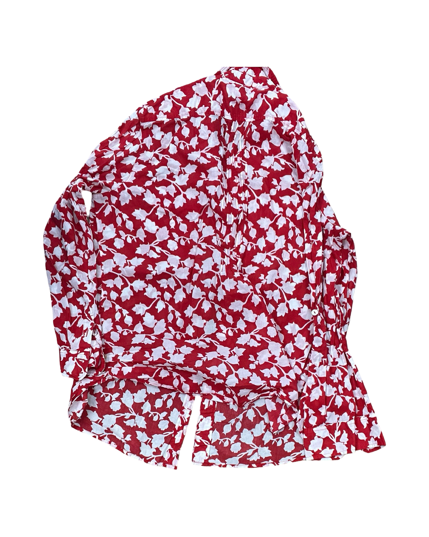 Top Ls By Chicos In Red & White, Size:L