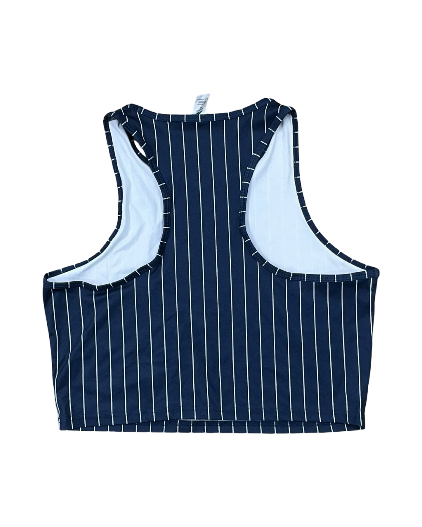 Athletic Tank Top By Xersion In Blue & White, Size:M