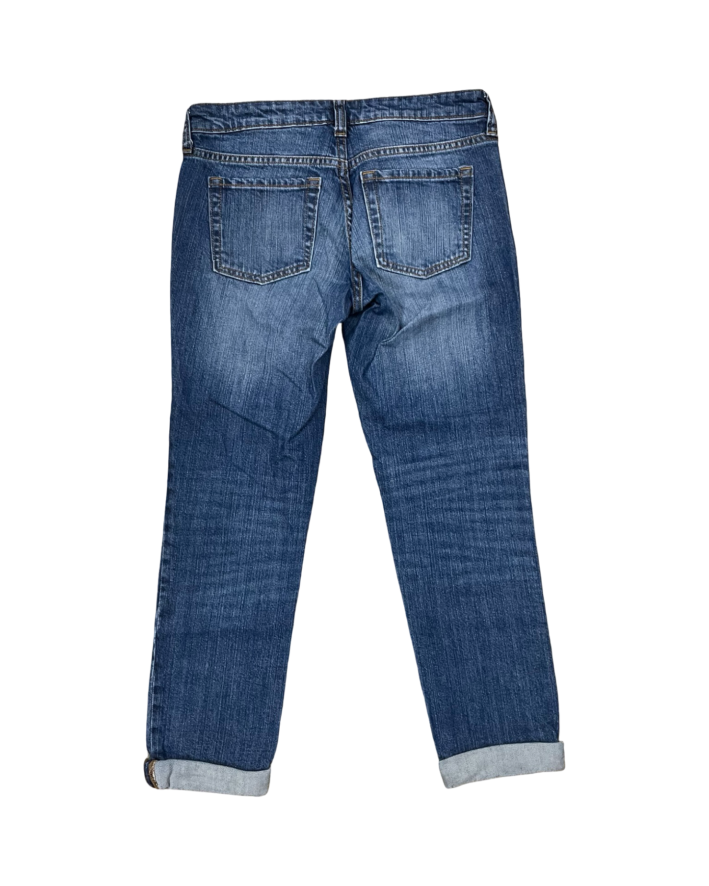 Jeans Cropped By Gap In Blue Denim, Size:0