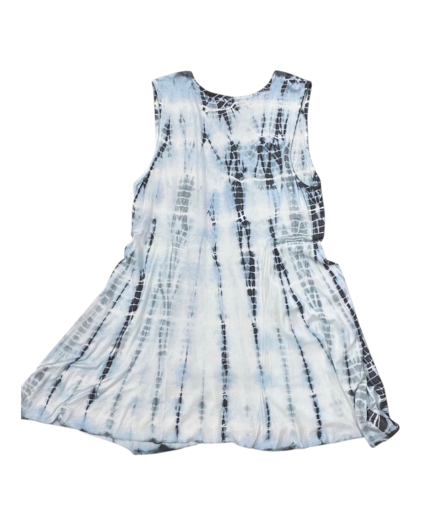 Top Sleeveless By Clothes Mentor In White, Size:M
