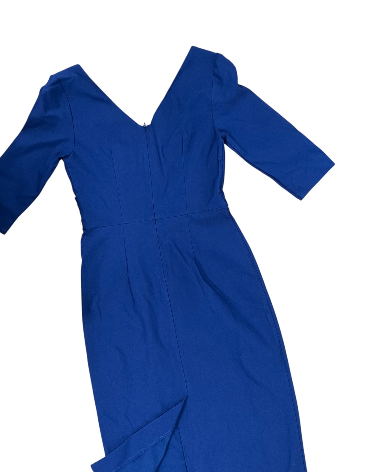 Dress Casual Midi By Clothes Mentor In Blue, Size:M