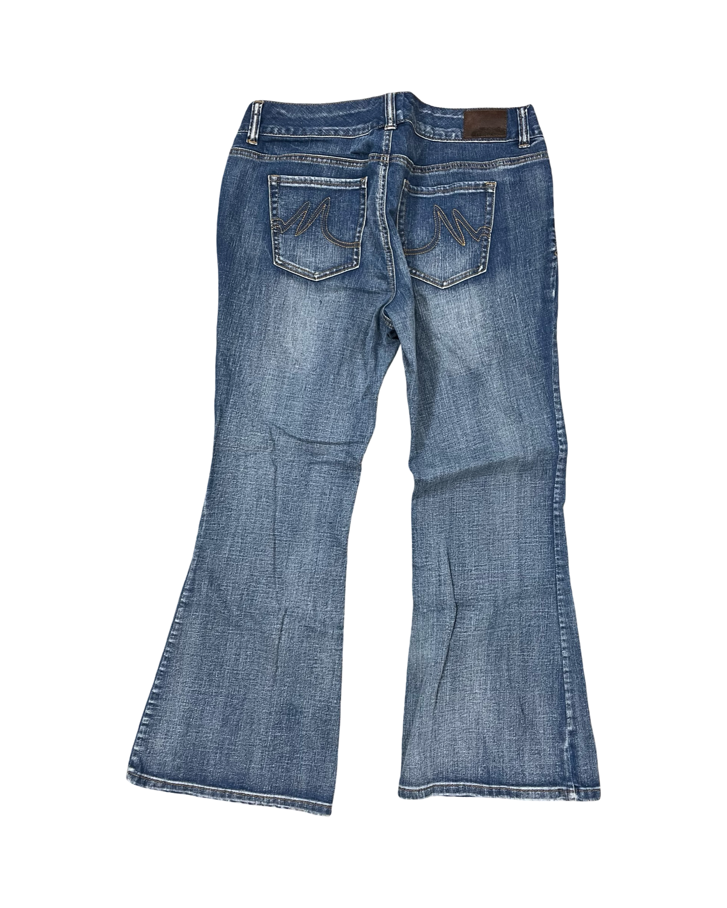 Jeans Boot Cut By Maurices In Blue Denim, Size:16