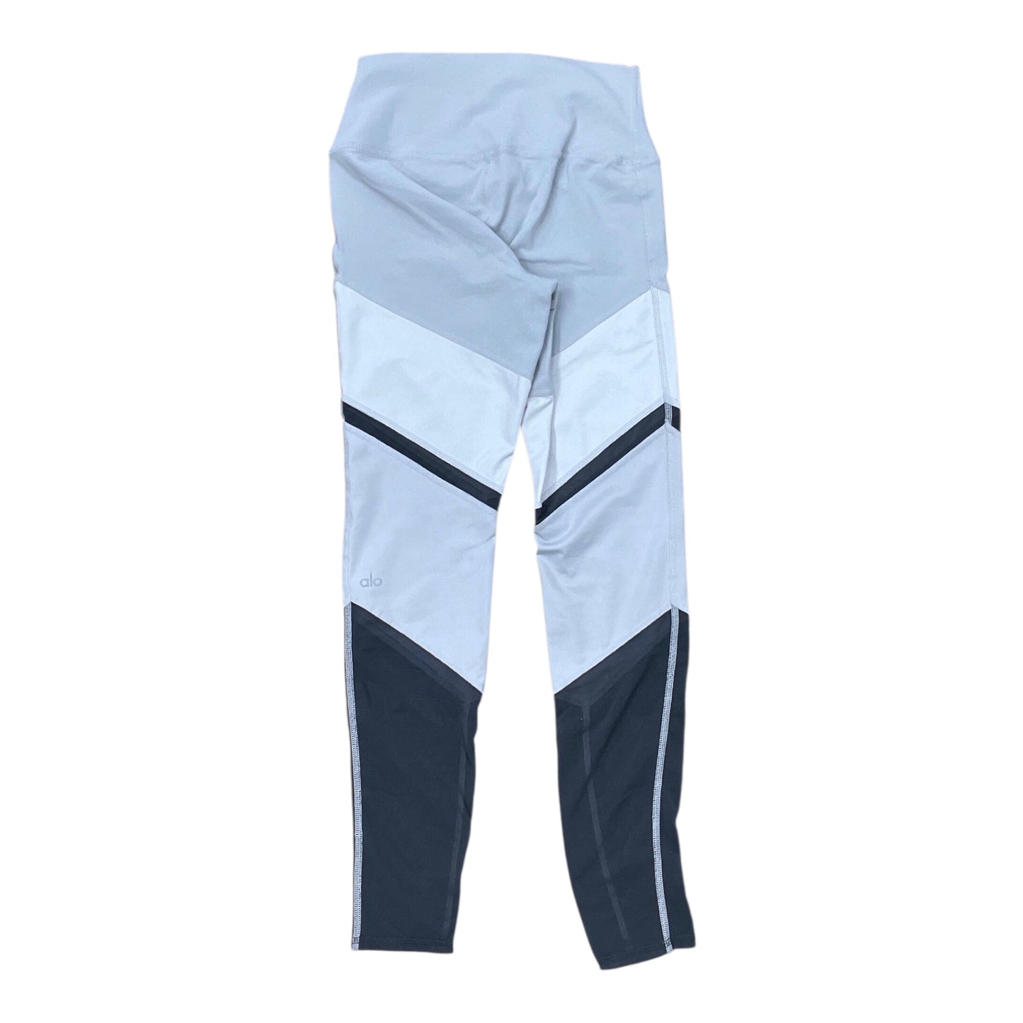Athletic Leggings By Alo In Grey, Size:M