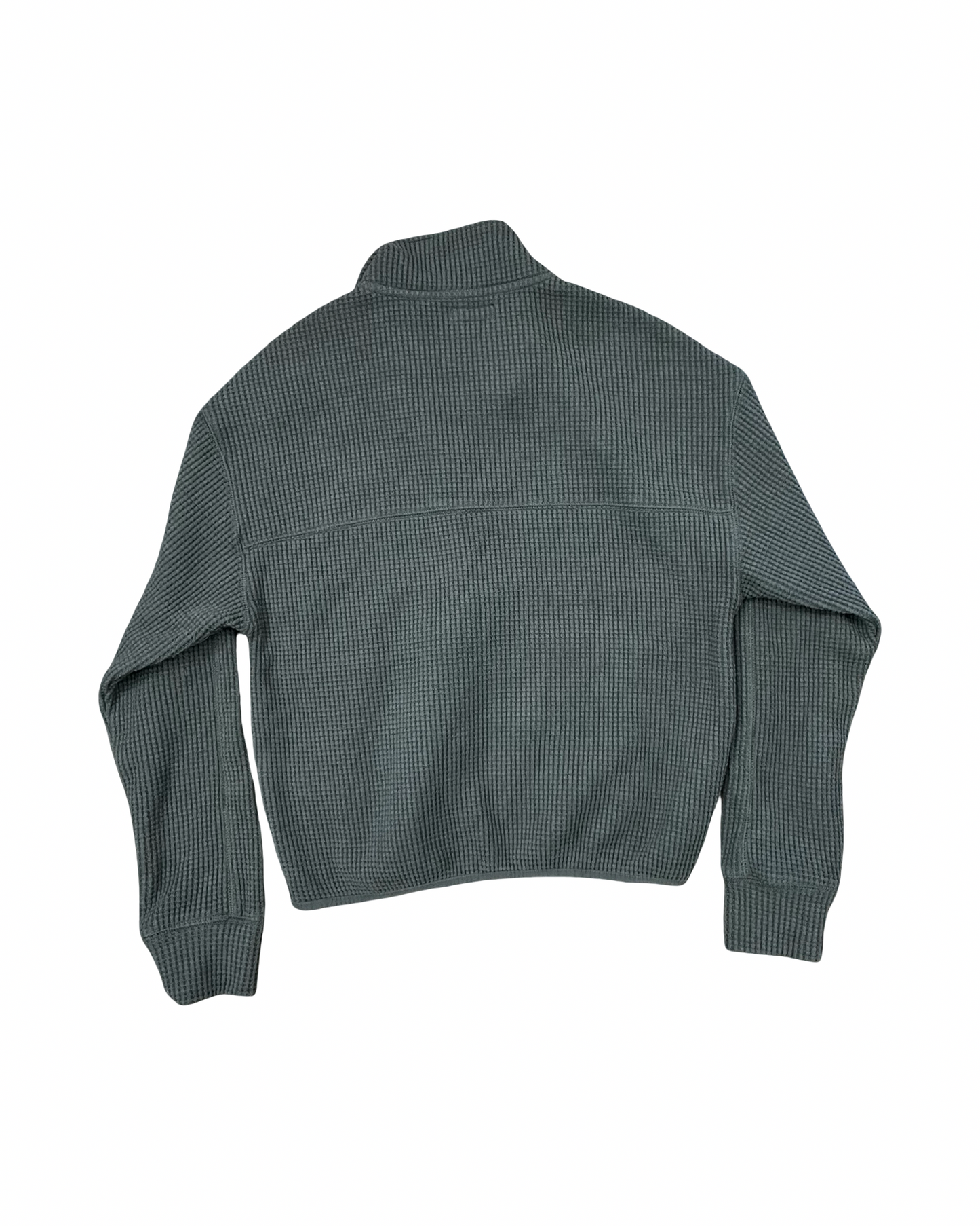 Sweatshirt Collar By Fundamentals In Green, Size:M