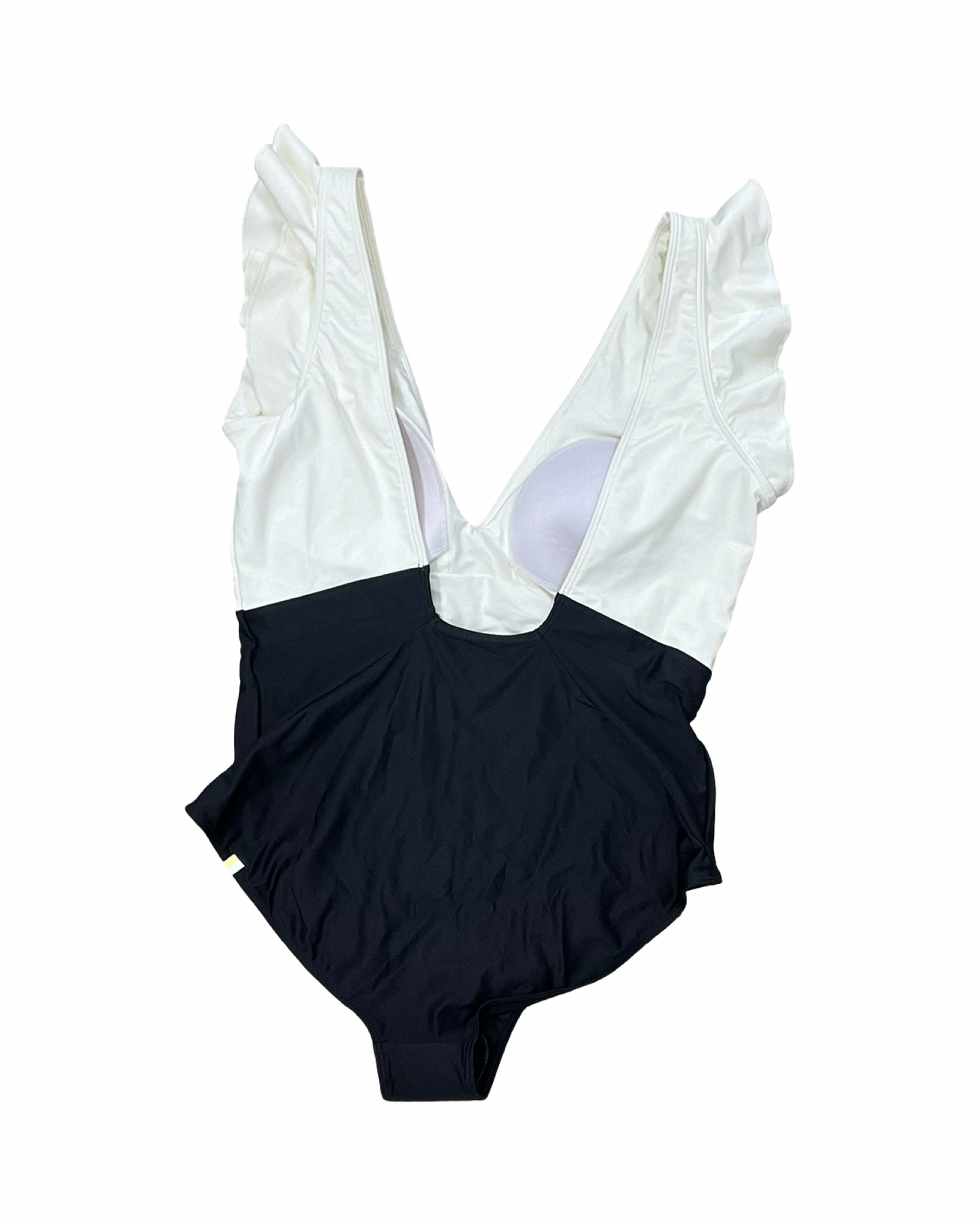 Swimsuit By Summersalt In Black & Cream, Size:L
