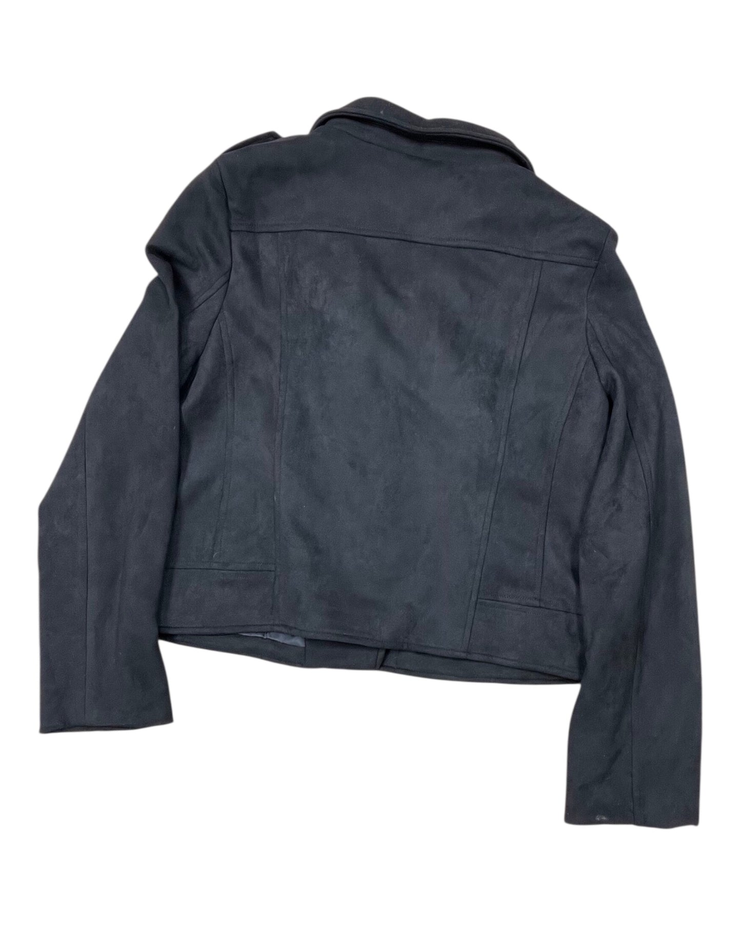 Jacket Moto By Ee Some In Black, Size:L