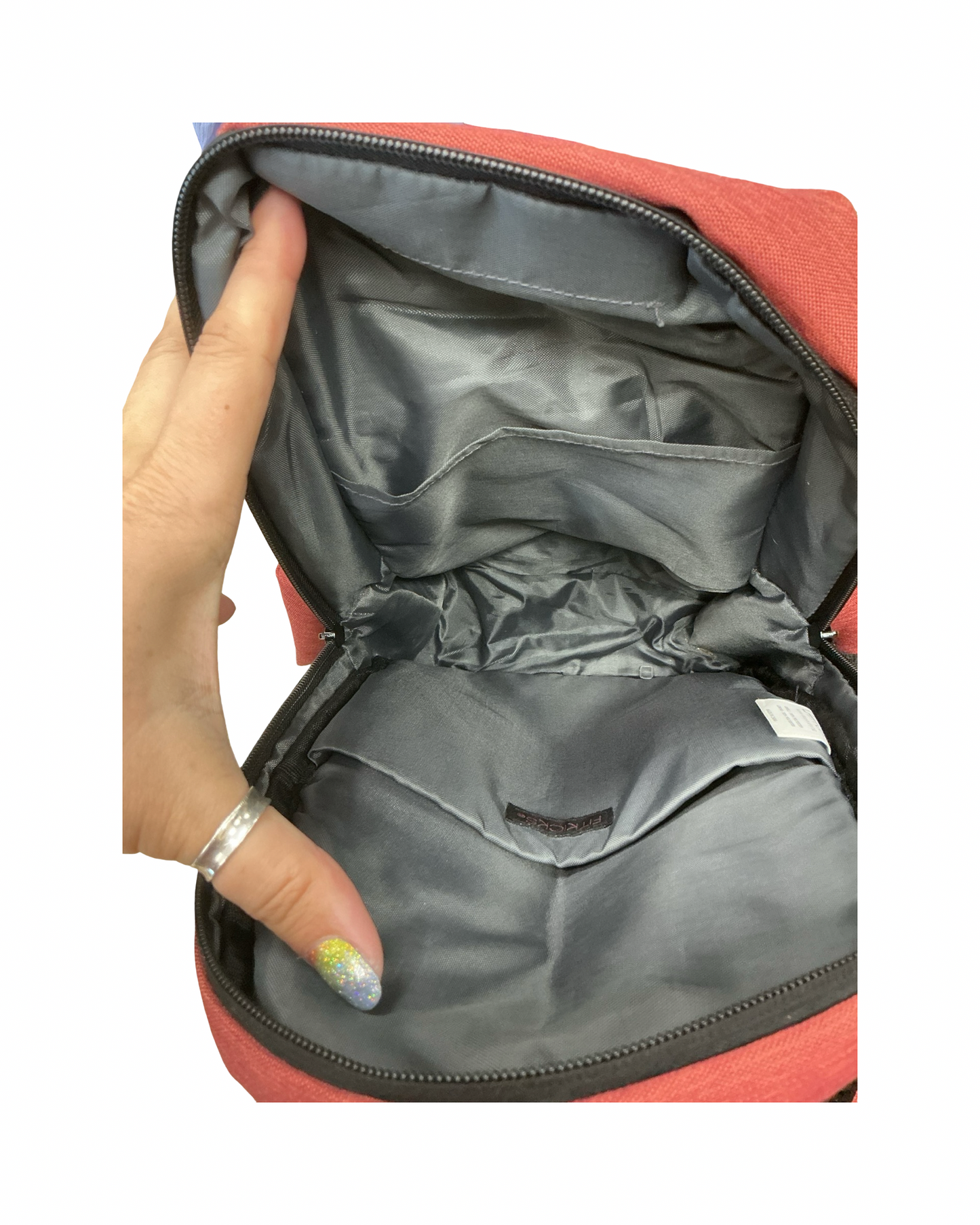 Backpack By Clothes Mentor In Coral, Size:Medium