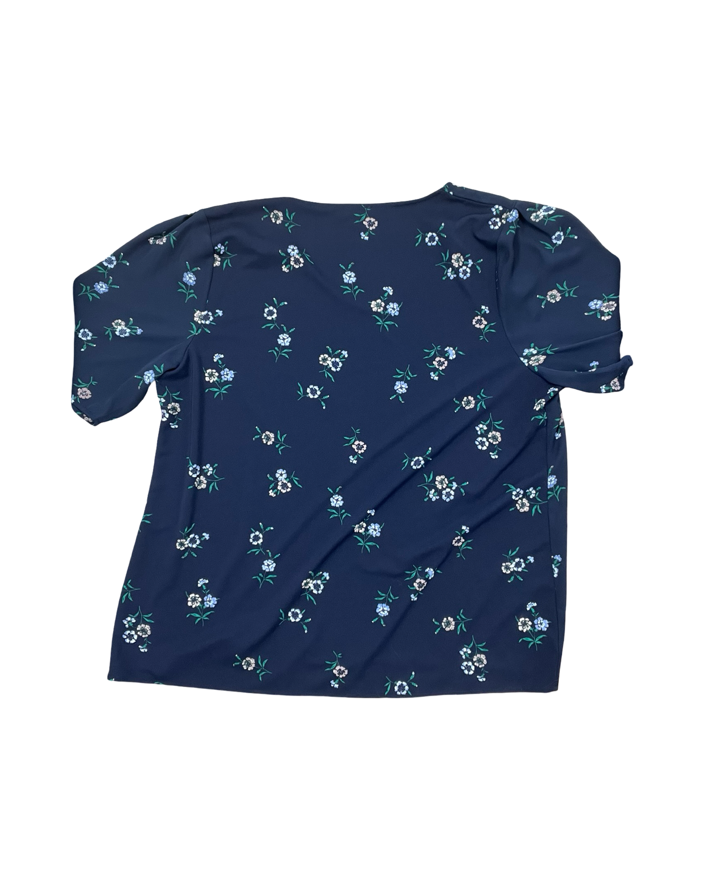 Top Ss By Ann Taylor In Navy, Size:Xl