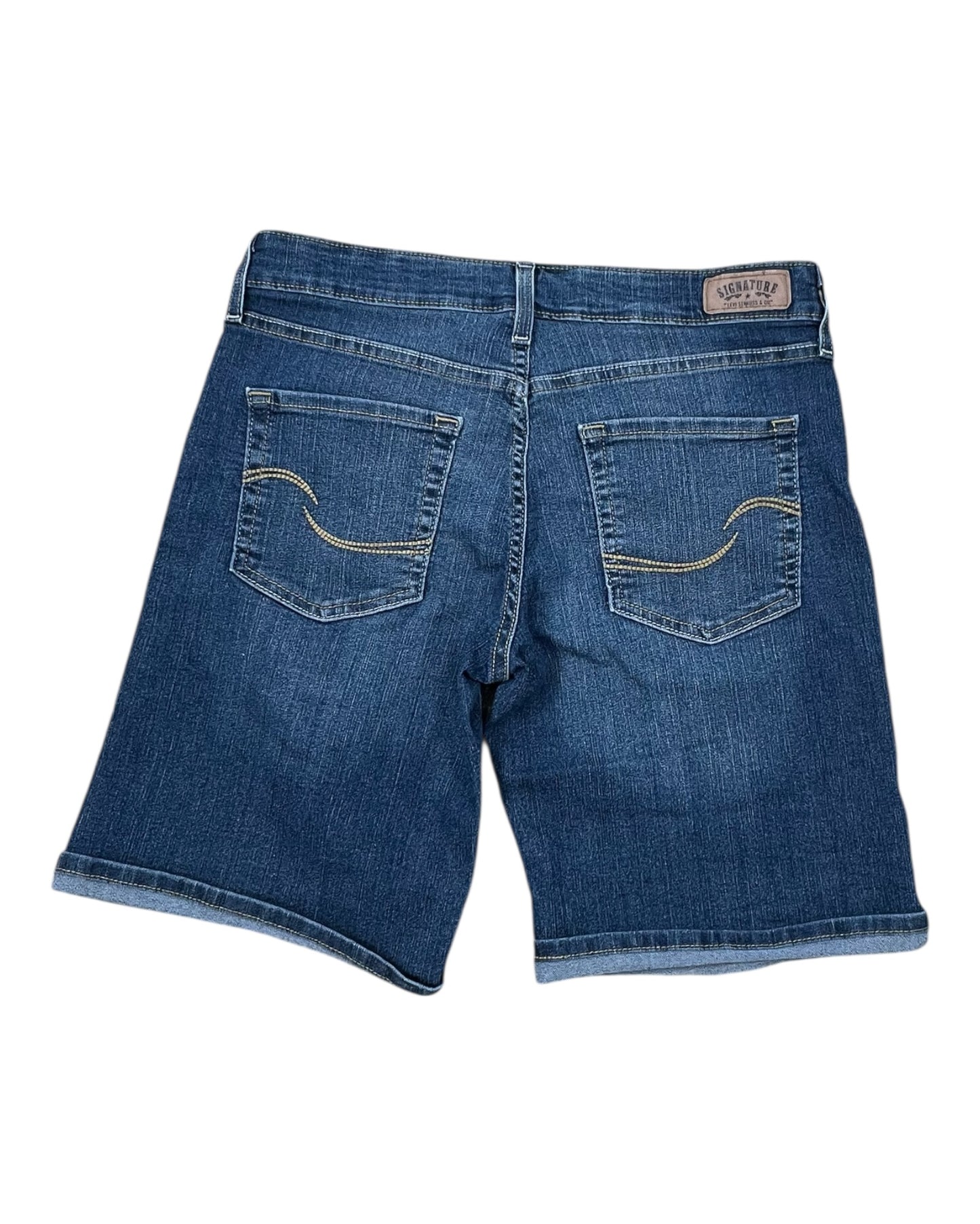 Shorts By Levis In Blue Denim, Size:4