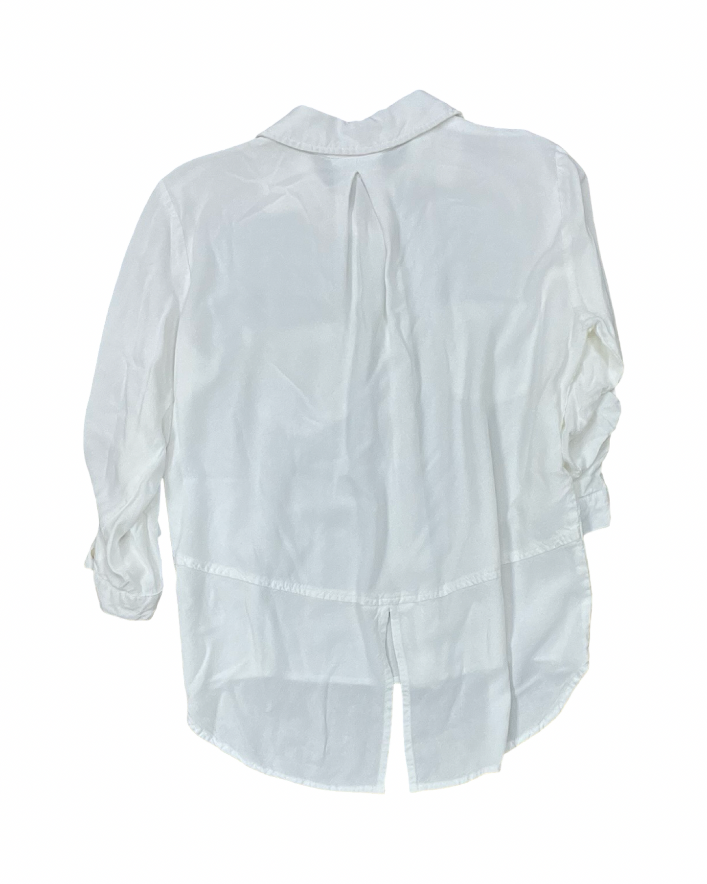Blouse Ls By Sim & Sam In White, Size:L
