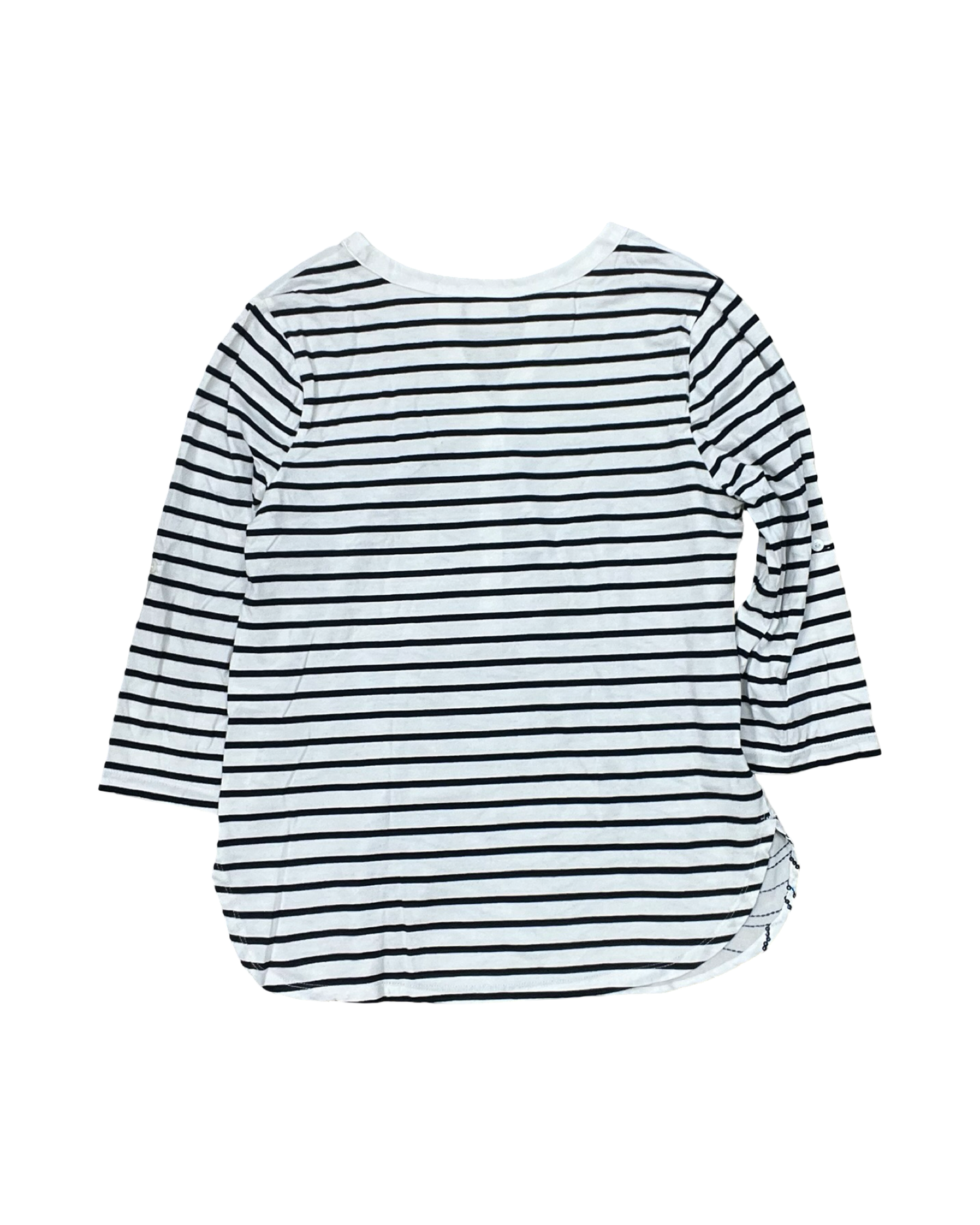 Top Ls By Chicos In Blue & White, Size:S