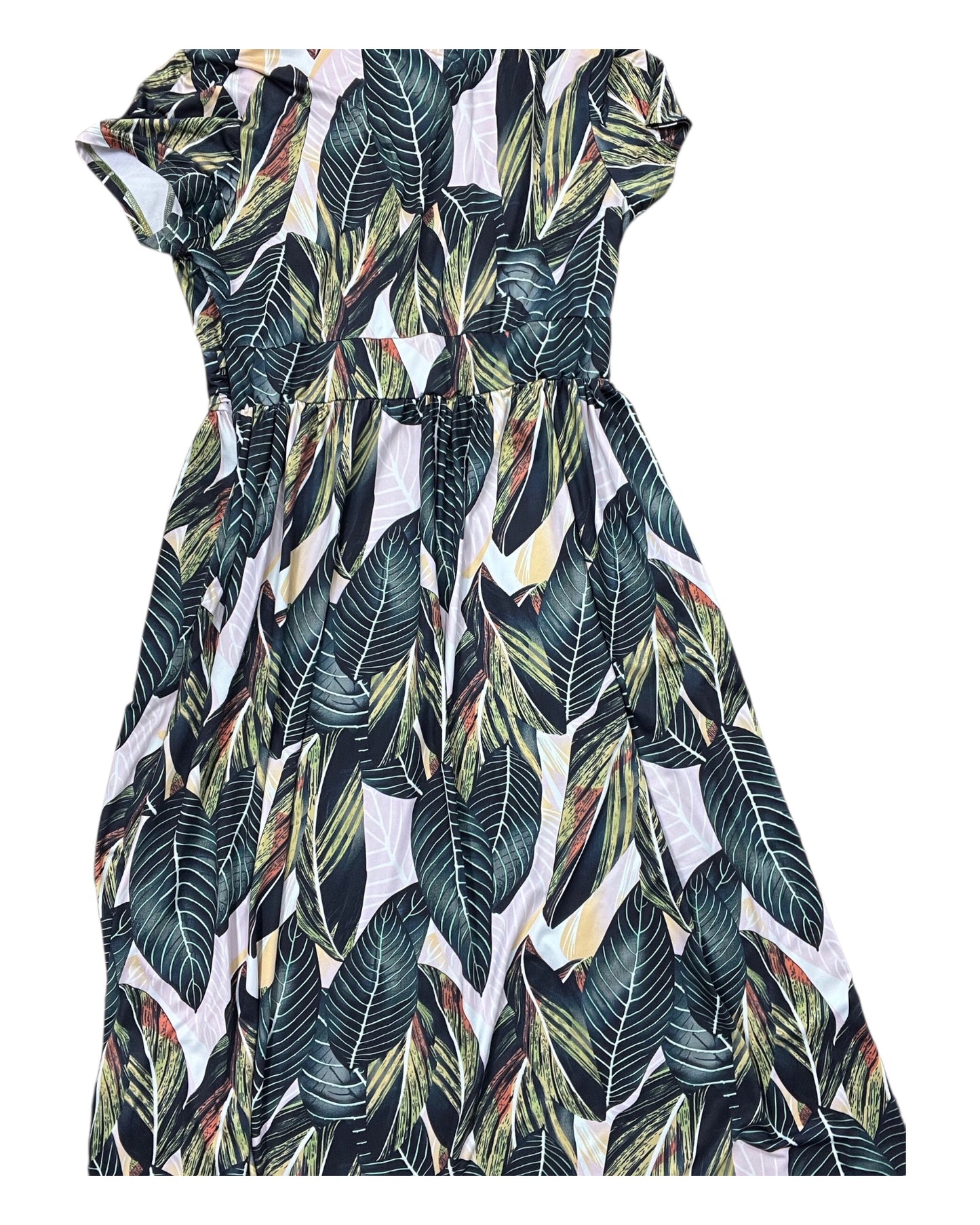 Dress Casual Maxi By Clothes Mentor In Green, Size:Xxl