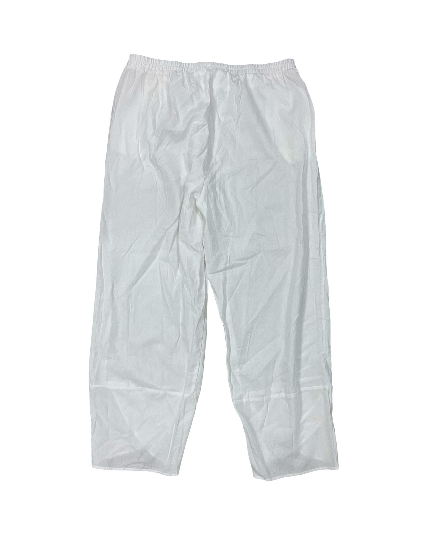 Pants Lounge By Clothes Mentor In White, Size:2X