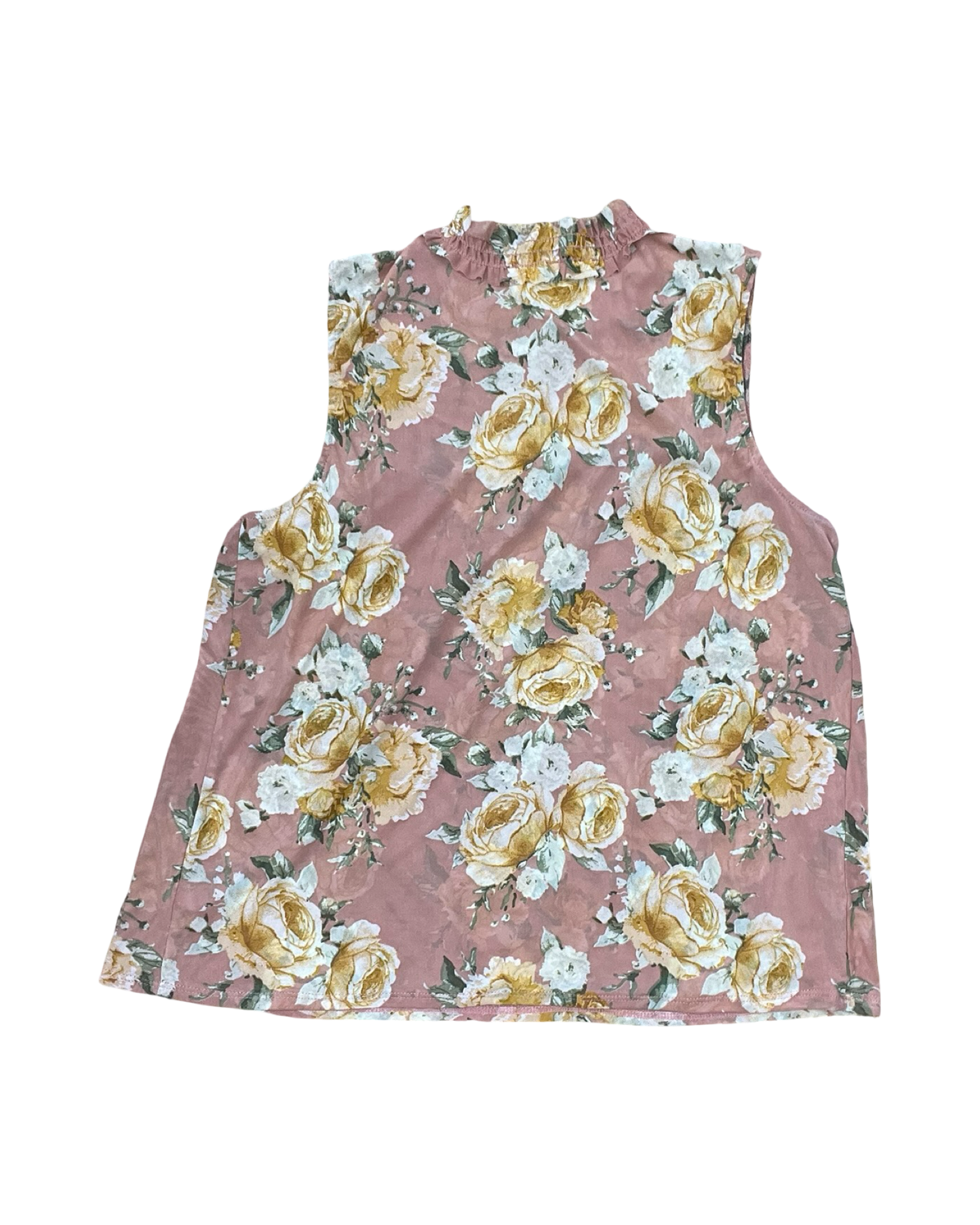 Top Sleeveless By Jw In Peach, Size:L