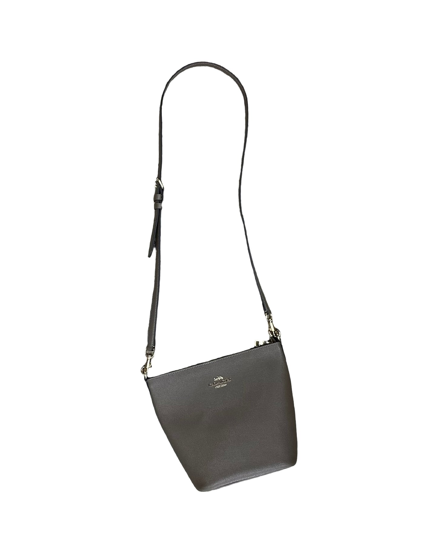 Crossbody Designer By Coach In Tan, Size:Small