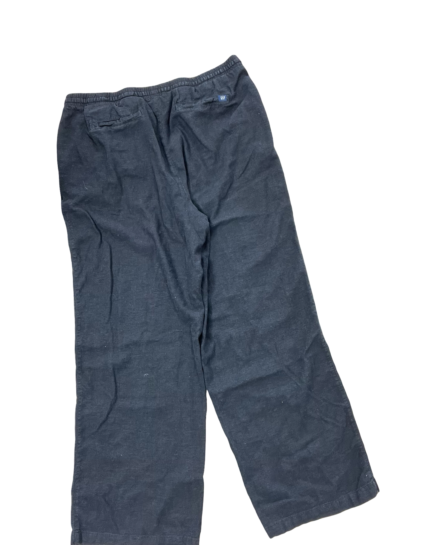 Pants Linen By Gap In Black, Size:12