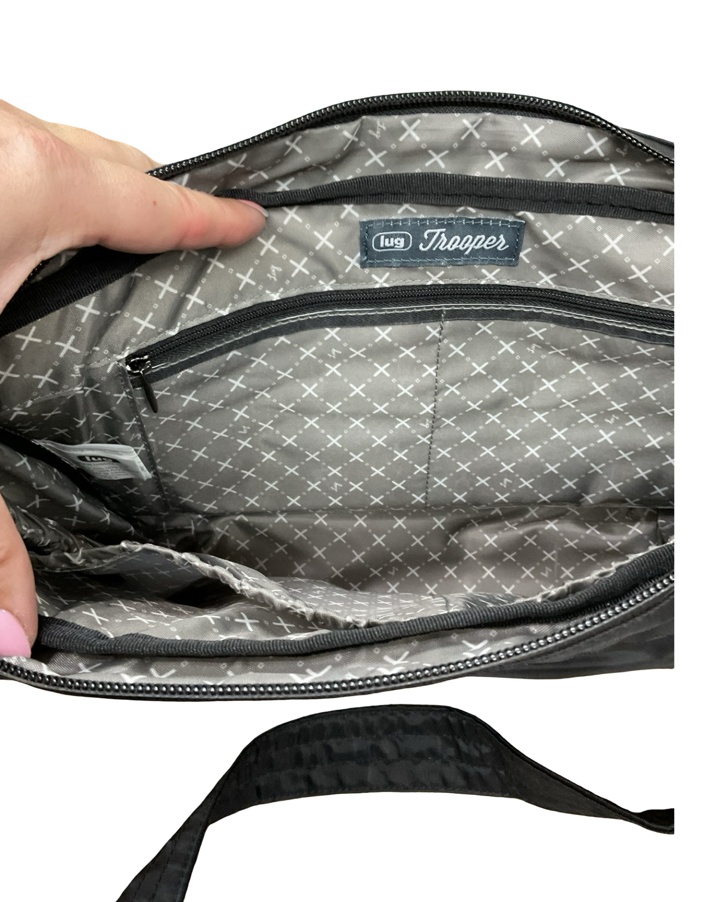 Crossbody By Lug In Black, Size:Large
