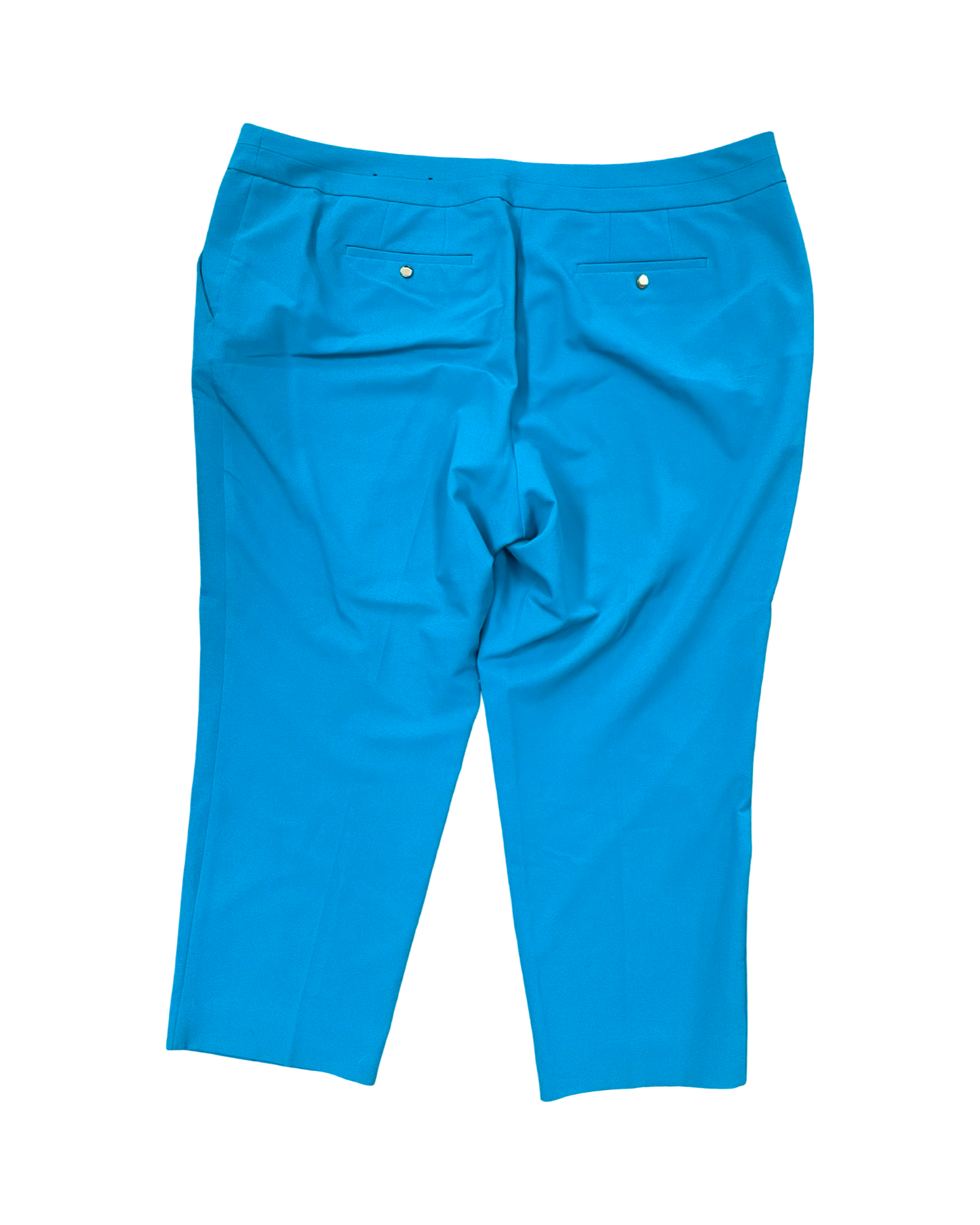 Pants Cropped By Worthington In Teal, Size:20
