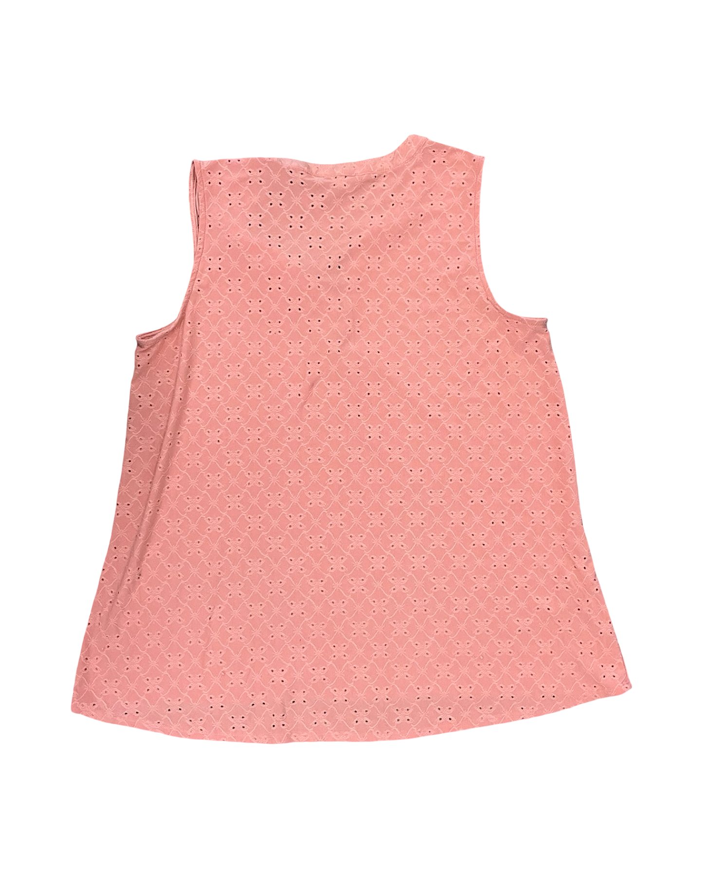Top Sleeveless By Clothes Mentor In Orange, Size:L