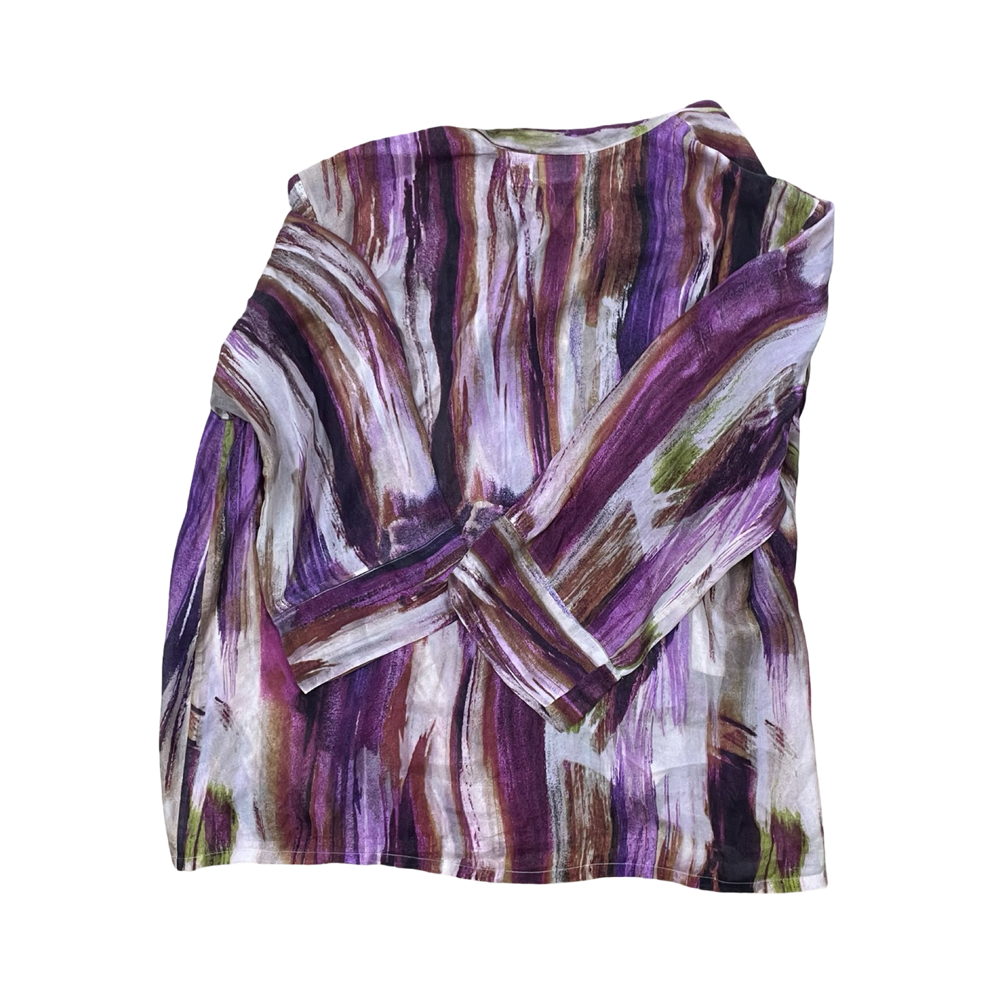 Cardigan By Chicos In Purple, Size:L