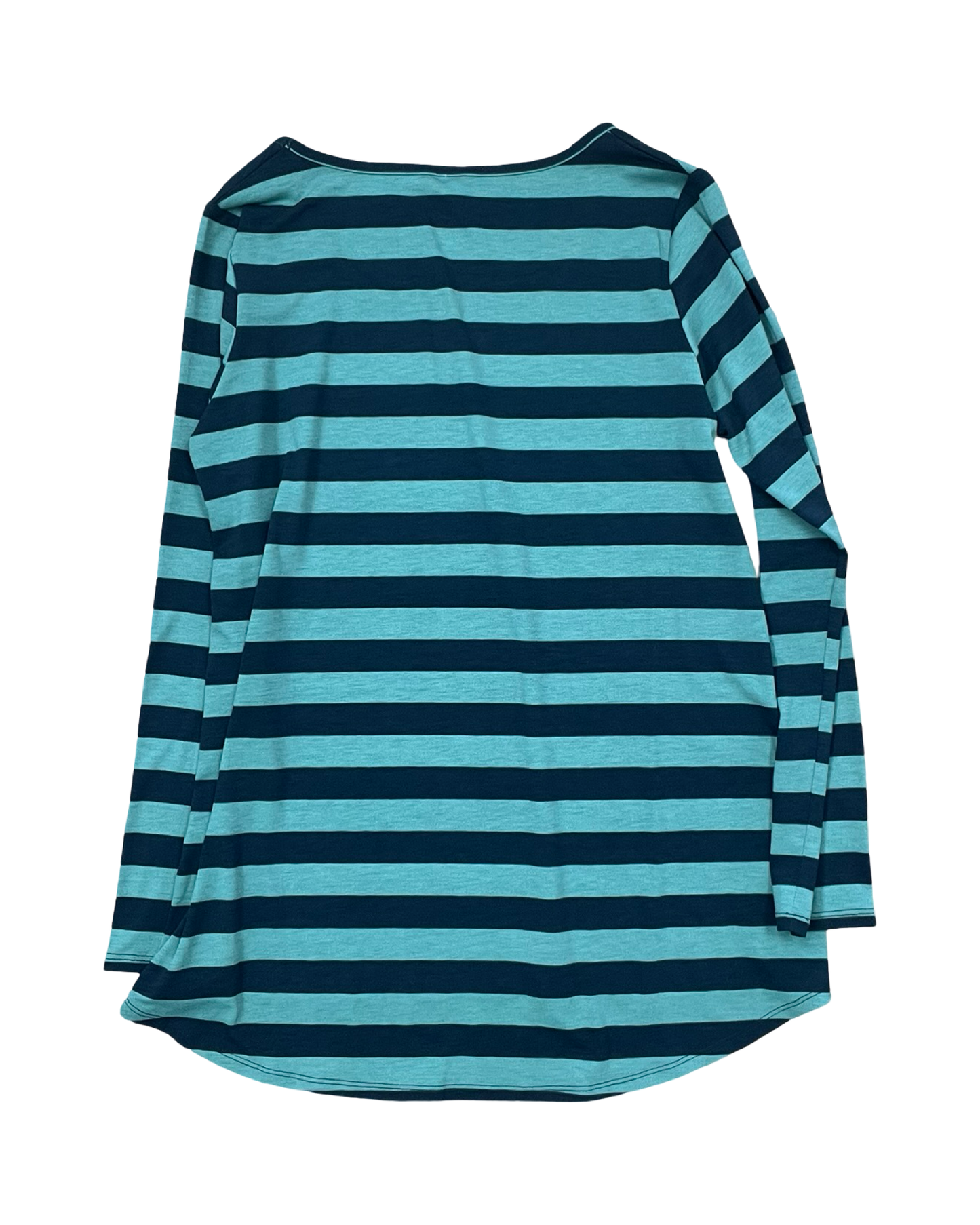 Top Ls By Clothes Mentor In Blue & Green, Size:M