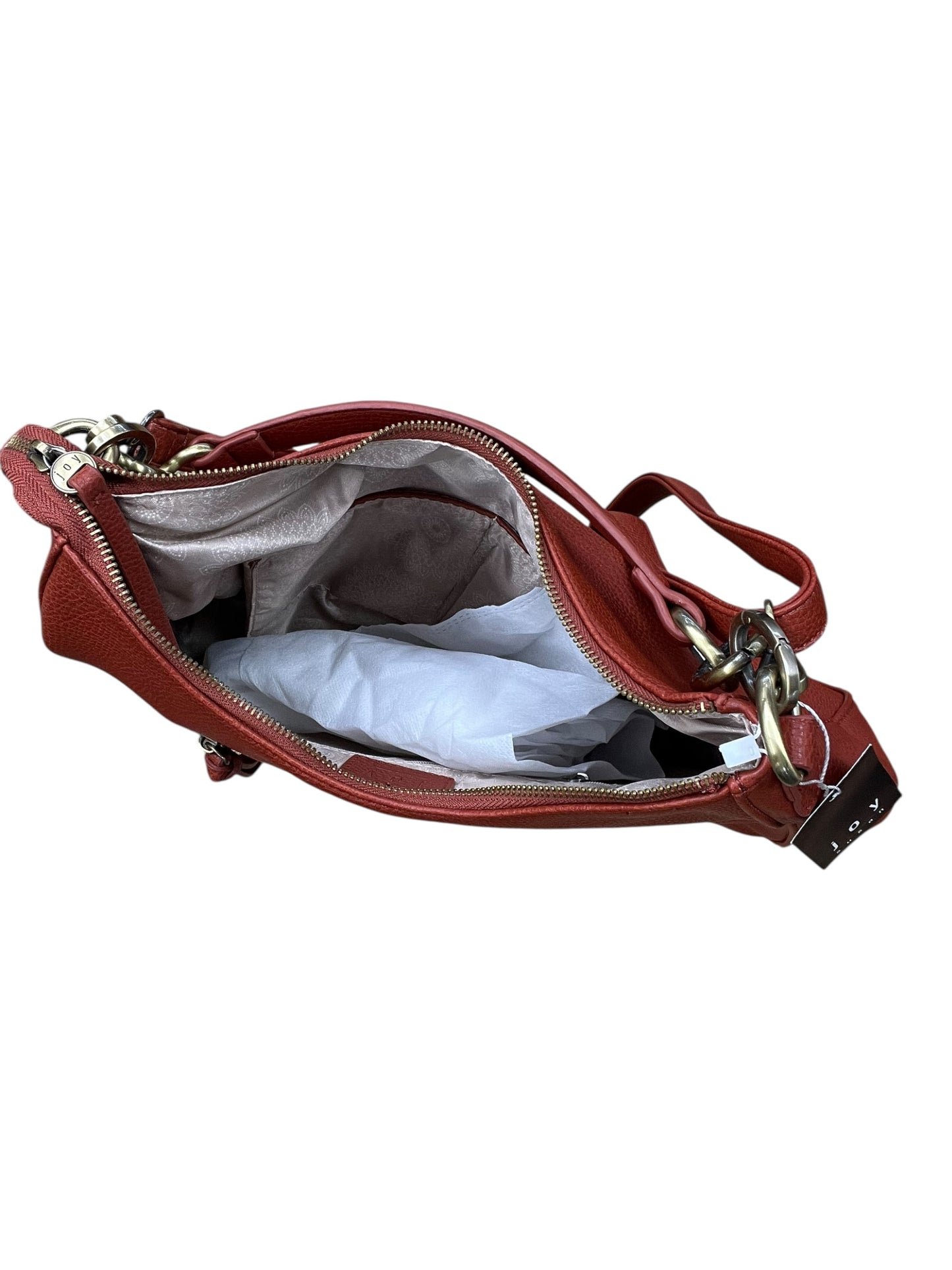 Handbag By Joy Susan In Orange, Size:Large