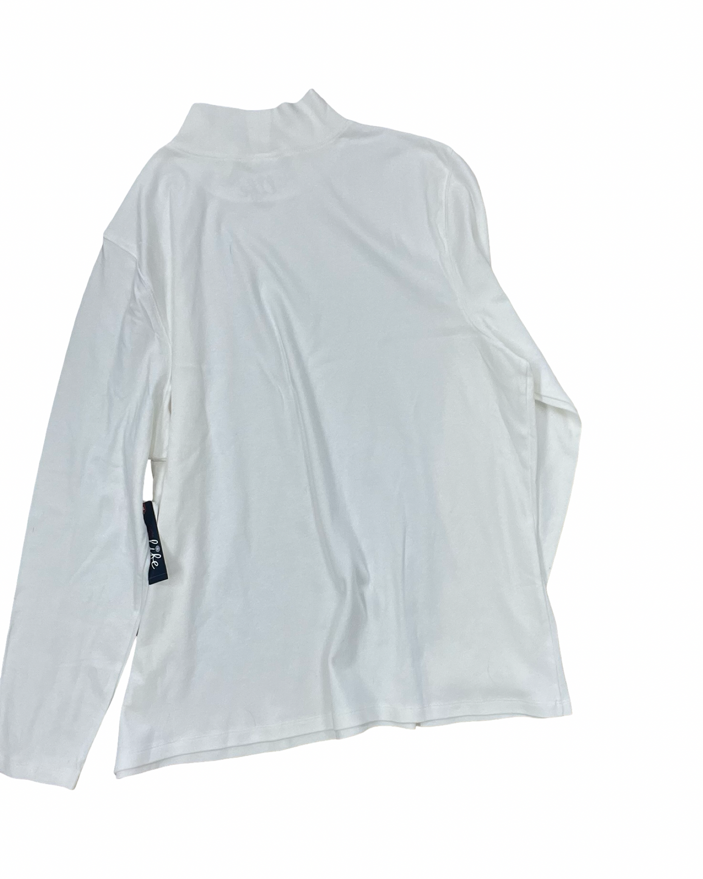 Top Ls By Made For Life In White, Size:2X