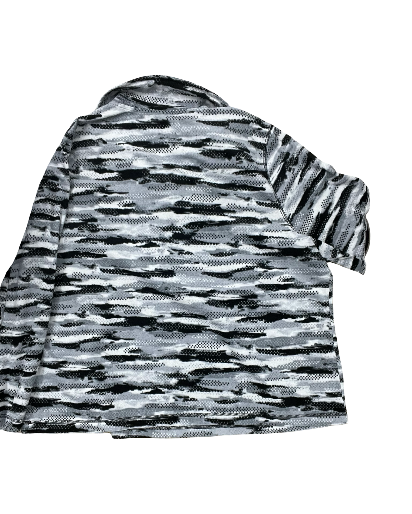 Sweatshirt Crewneck By Exertek In Black & Grey, Size:3X