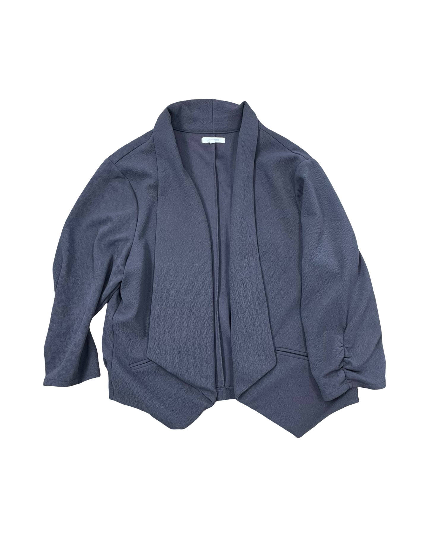 Blazer By Maurices In Grey, Size:1X
