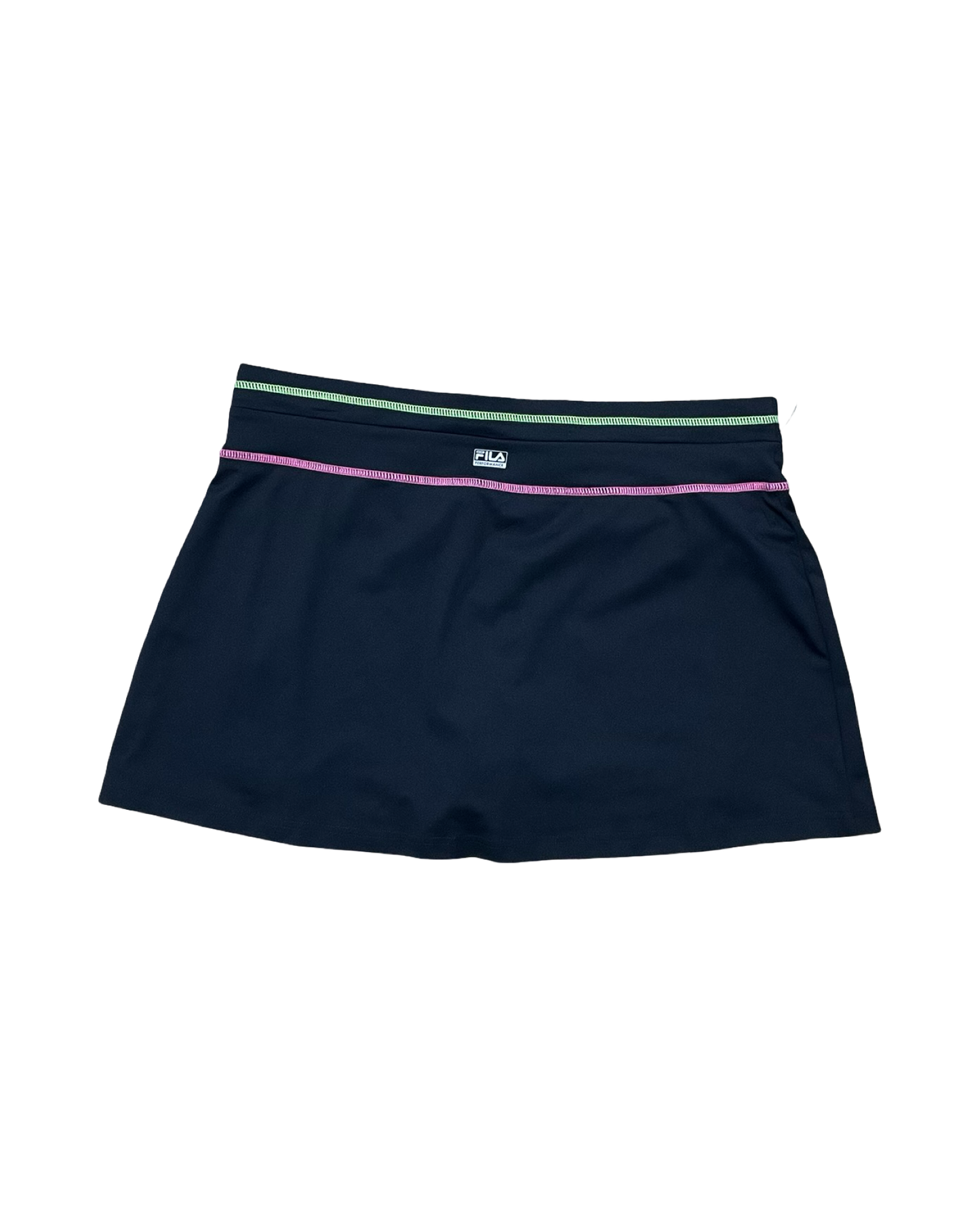 Athletic Skort By Fila In Black, Size:L