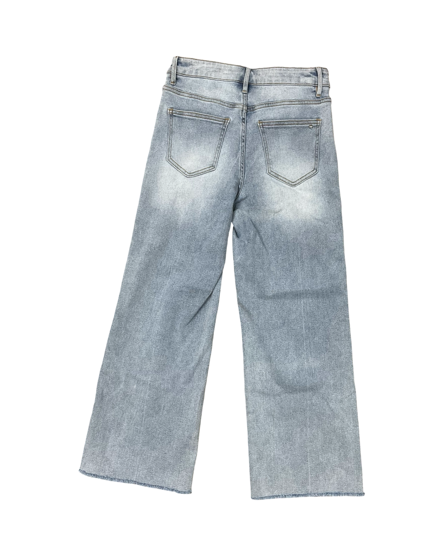 Jeans Straight By Clothes Mentor In Blue Denim, Size:4