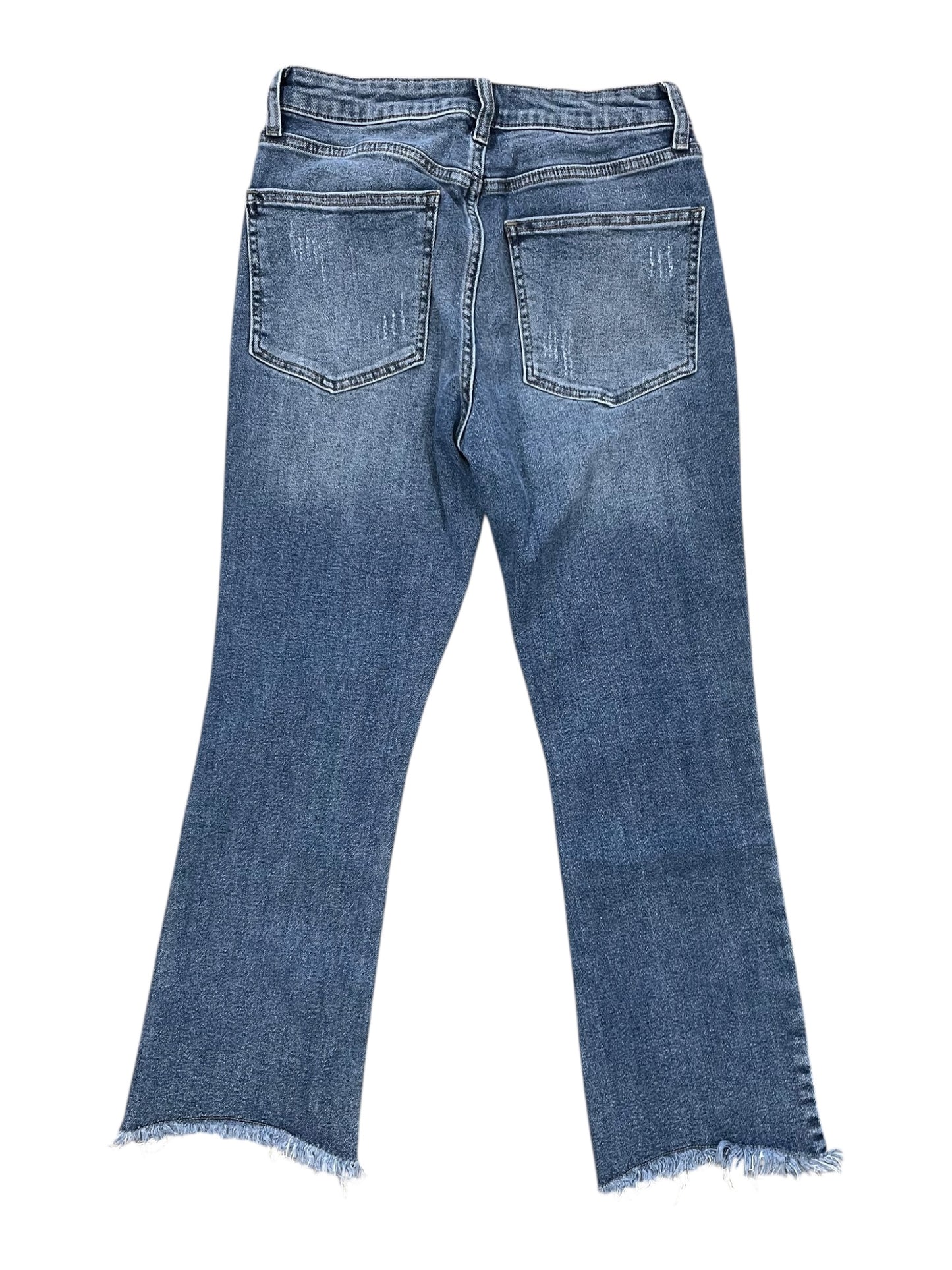 Jeans Cropped By Clothes Mentor In Blue Denim, Size:8
