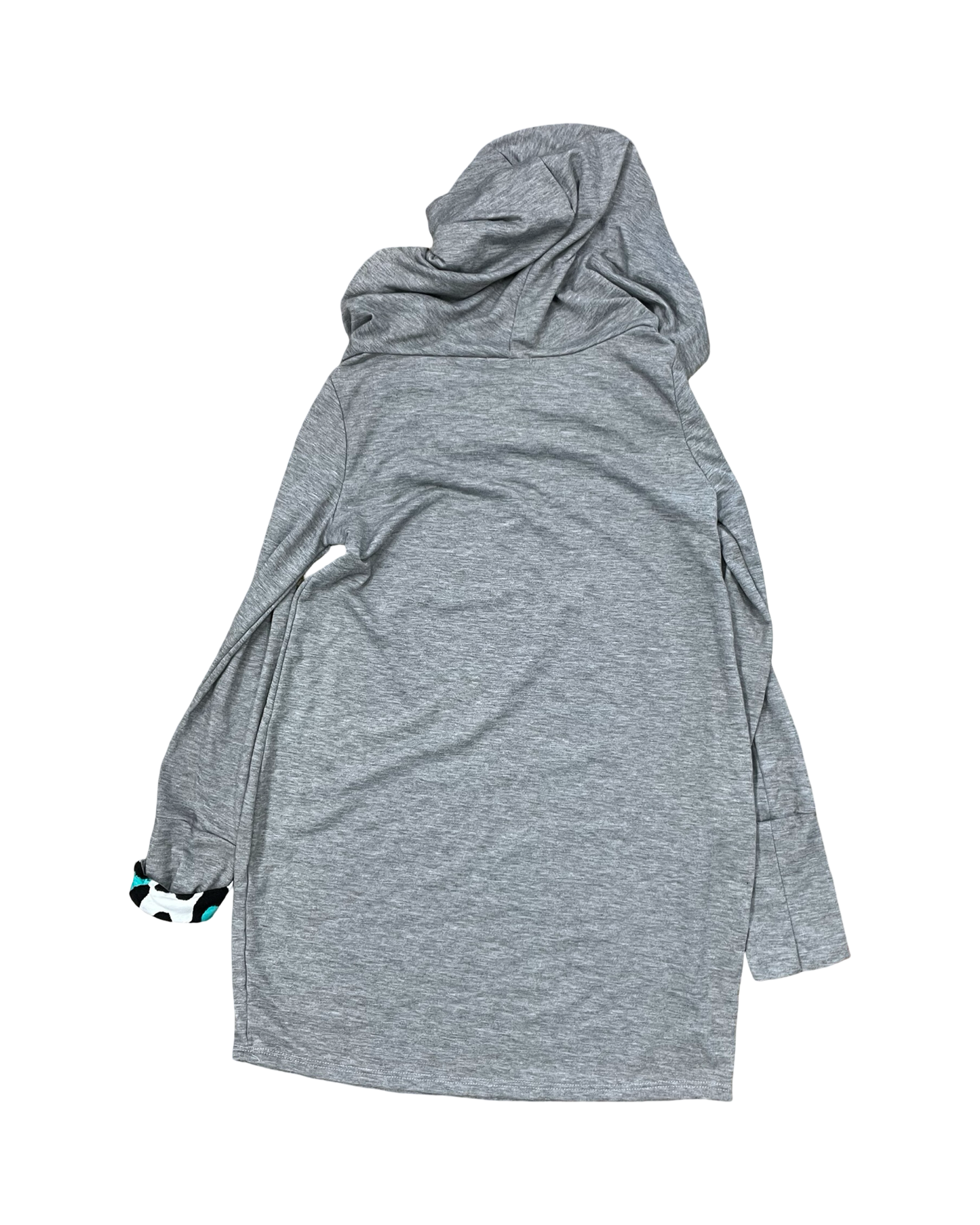Sweatshirt Hoodie By Mon Ami In Grey, Size:L