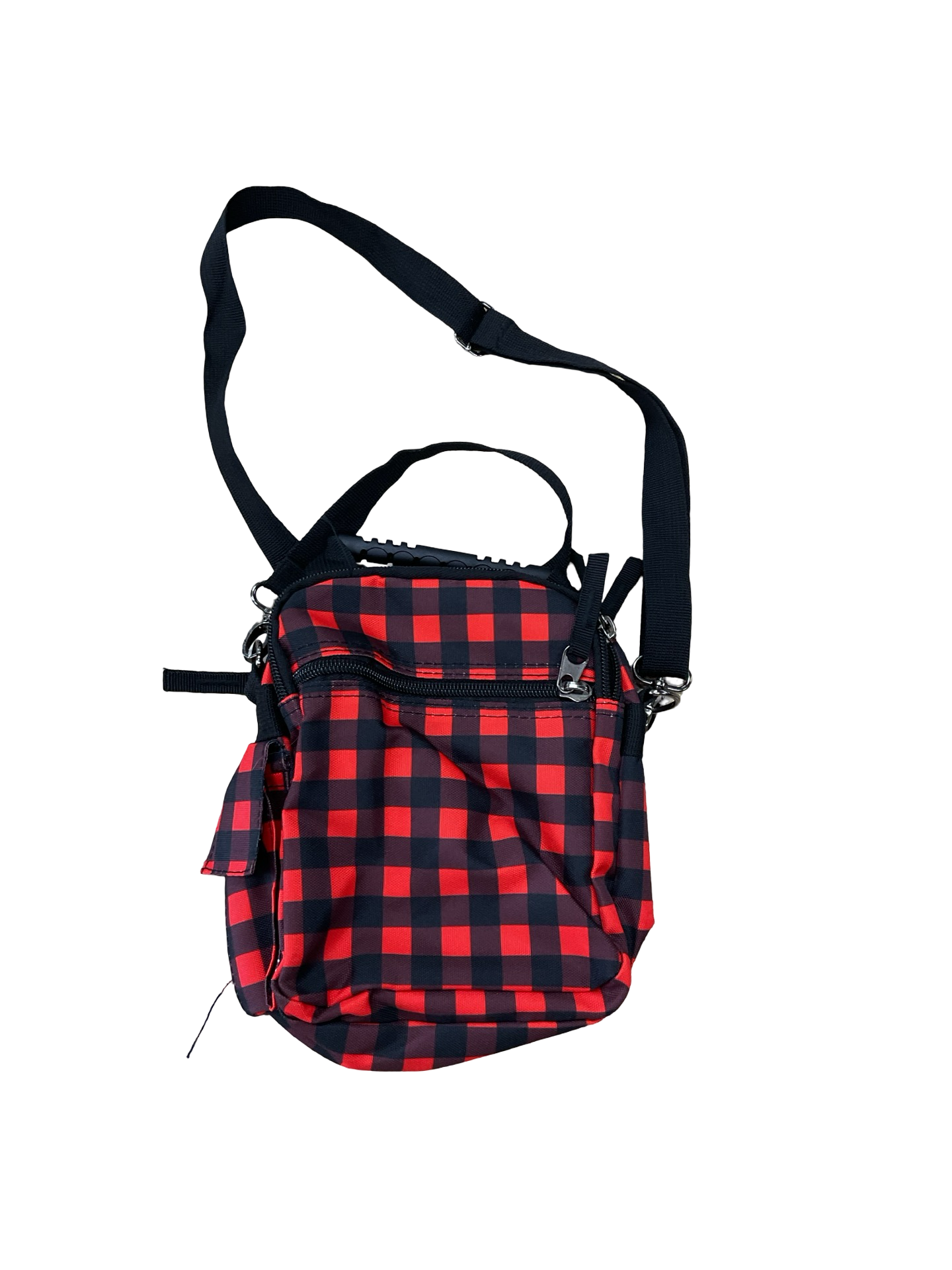 Crossbody By Clothes Mentor In Black & Red, Size:Small