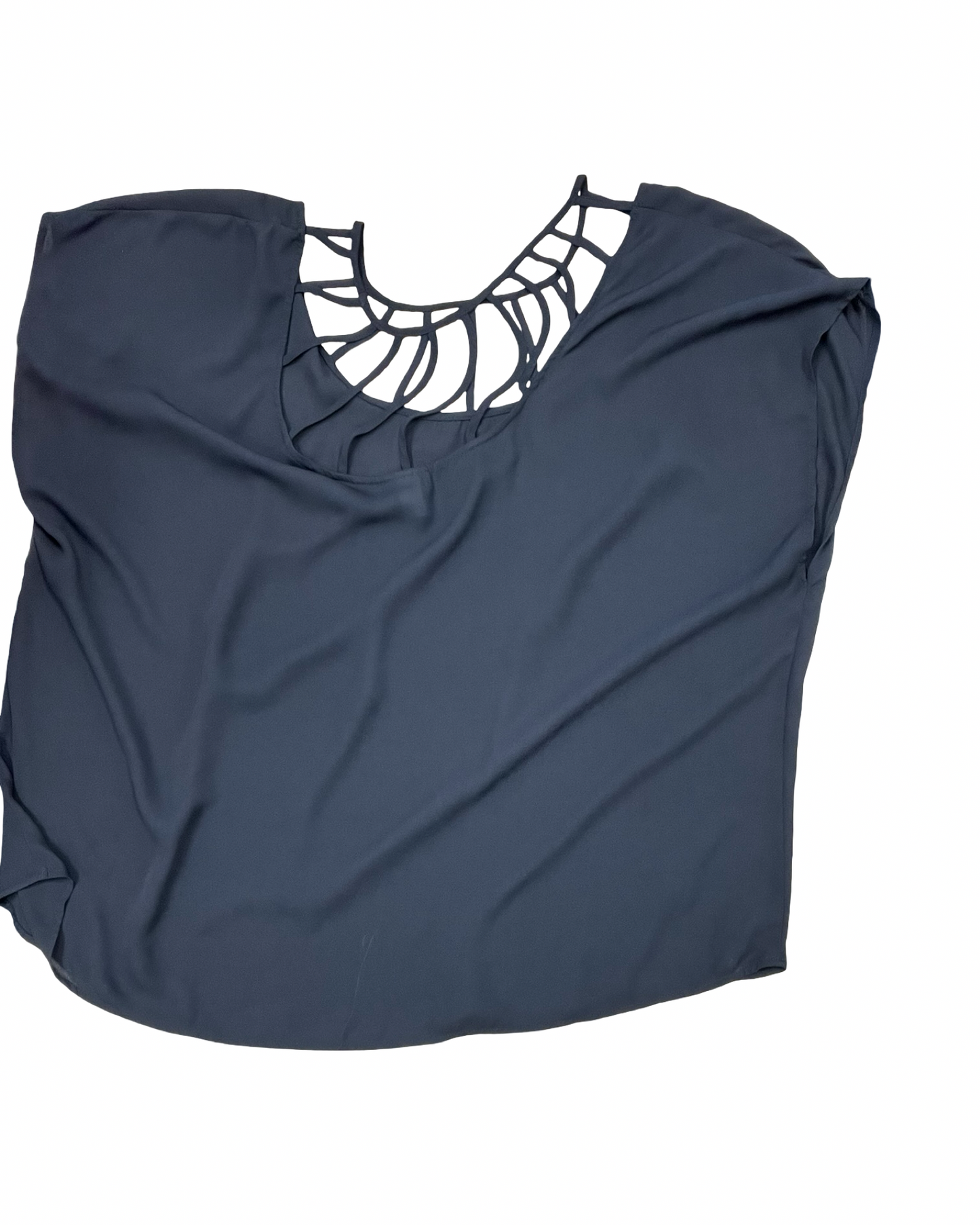 Top Sleeveless By Tacera In Black, Size:2X