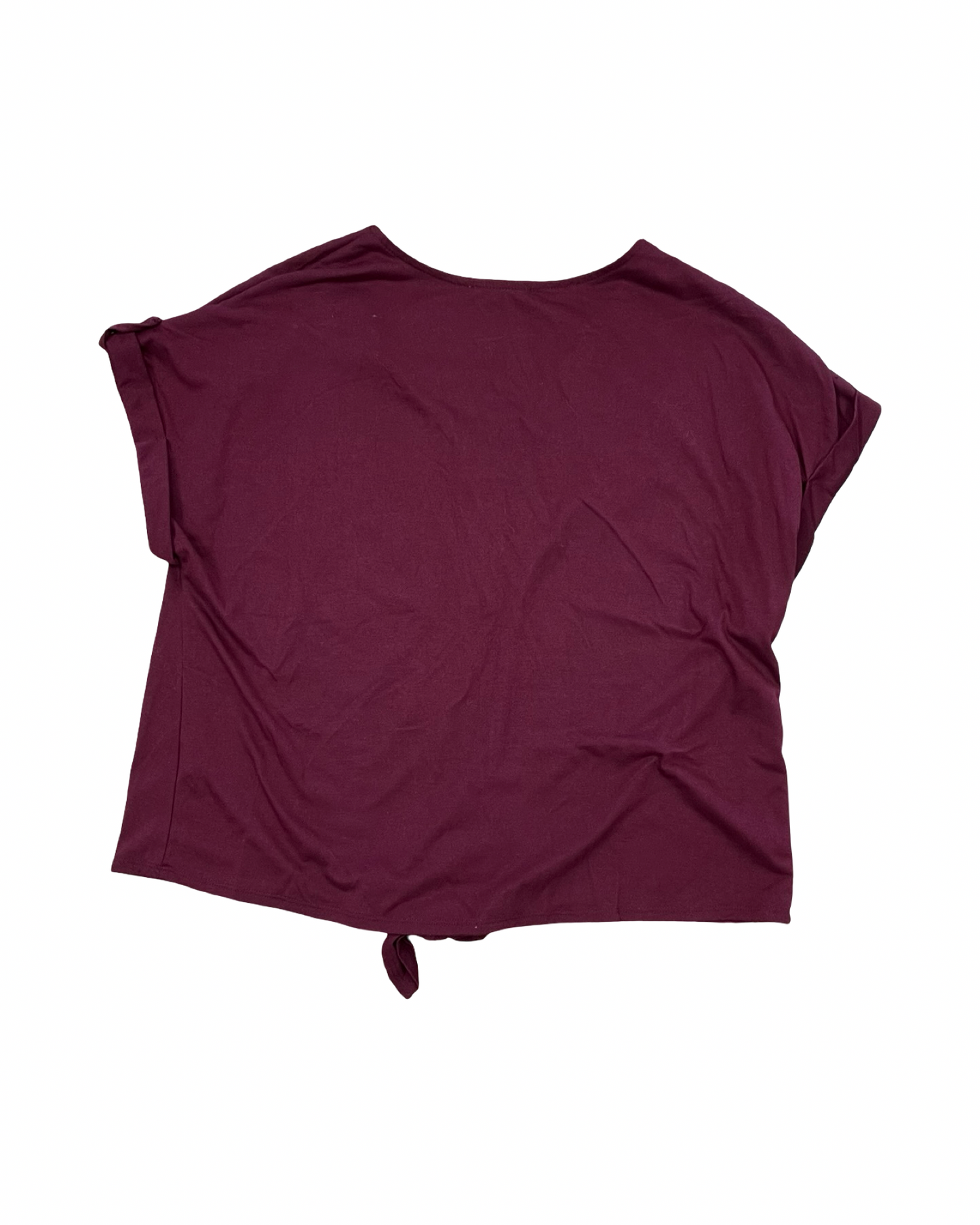 Top Ss By Clothes Mentor In Maroon, Size:L