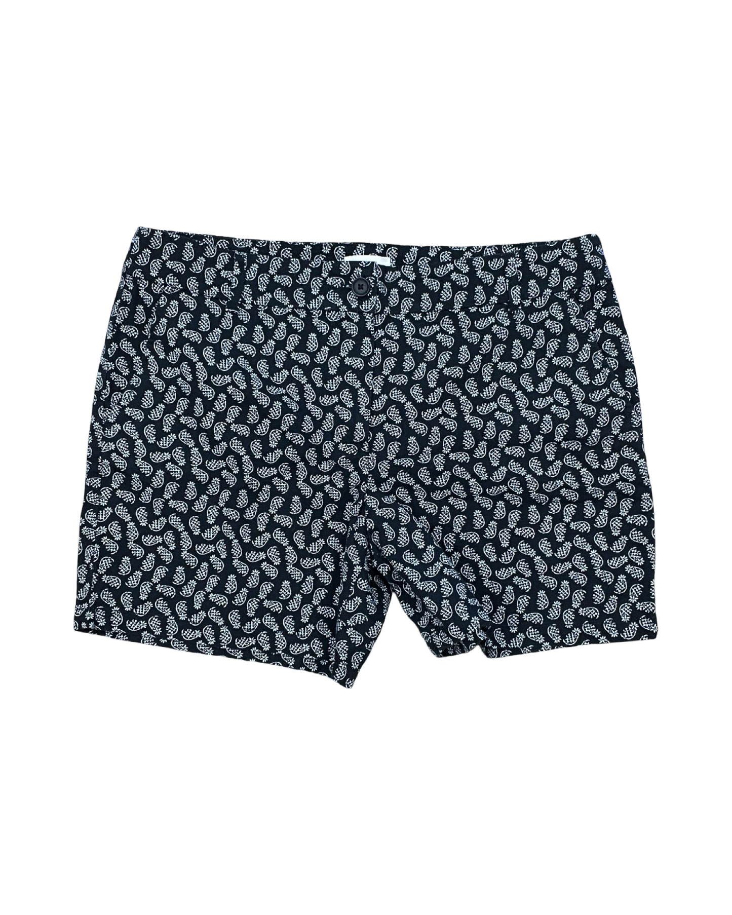 Shorts By Loft In Black & White, Size:12