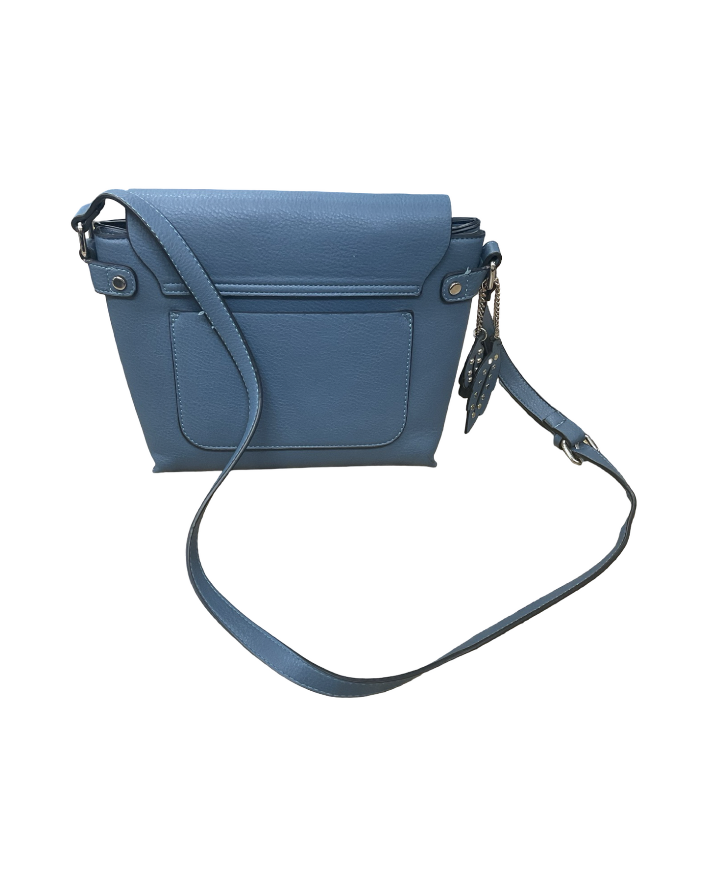 Crossbody By Clothes Mentor In Blue, Size:Medium
